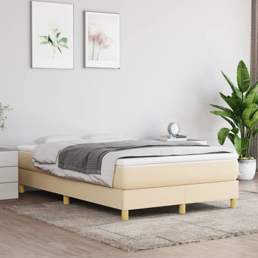furnicato Bett Bettgestell ohne Matratze Creme günstig online kaufen