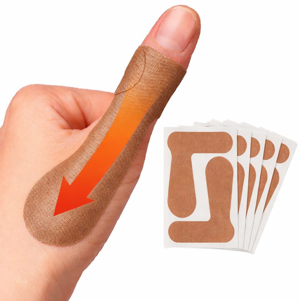 COOL-i ® Daumenbandage Daumenbandage,5er selbstklebende, Daumenstützbänder, atmungsaktive,tabilisierung & Entlastung bei Sport und im Alltag