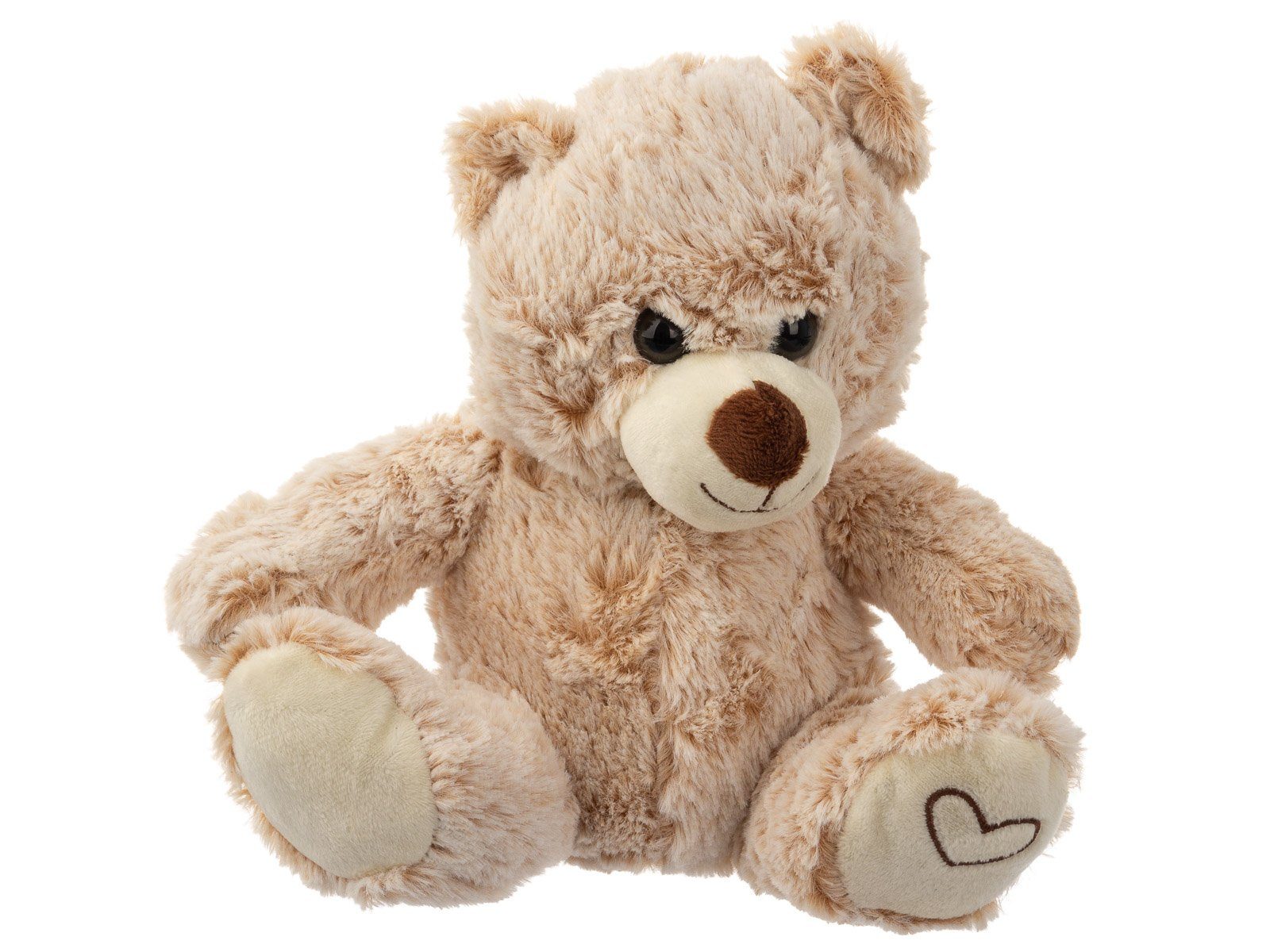 Mel-O-Design Kuscheltier 1281 Plüschbär beige & braun (1-St), ca. 24 cm