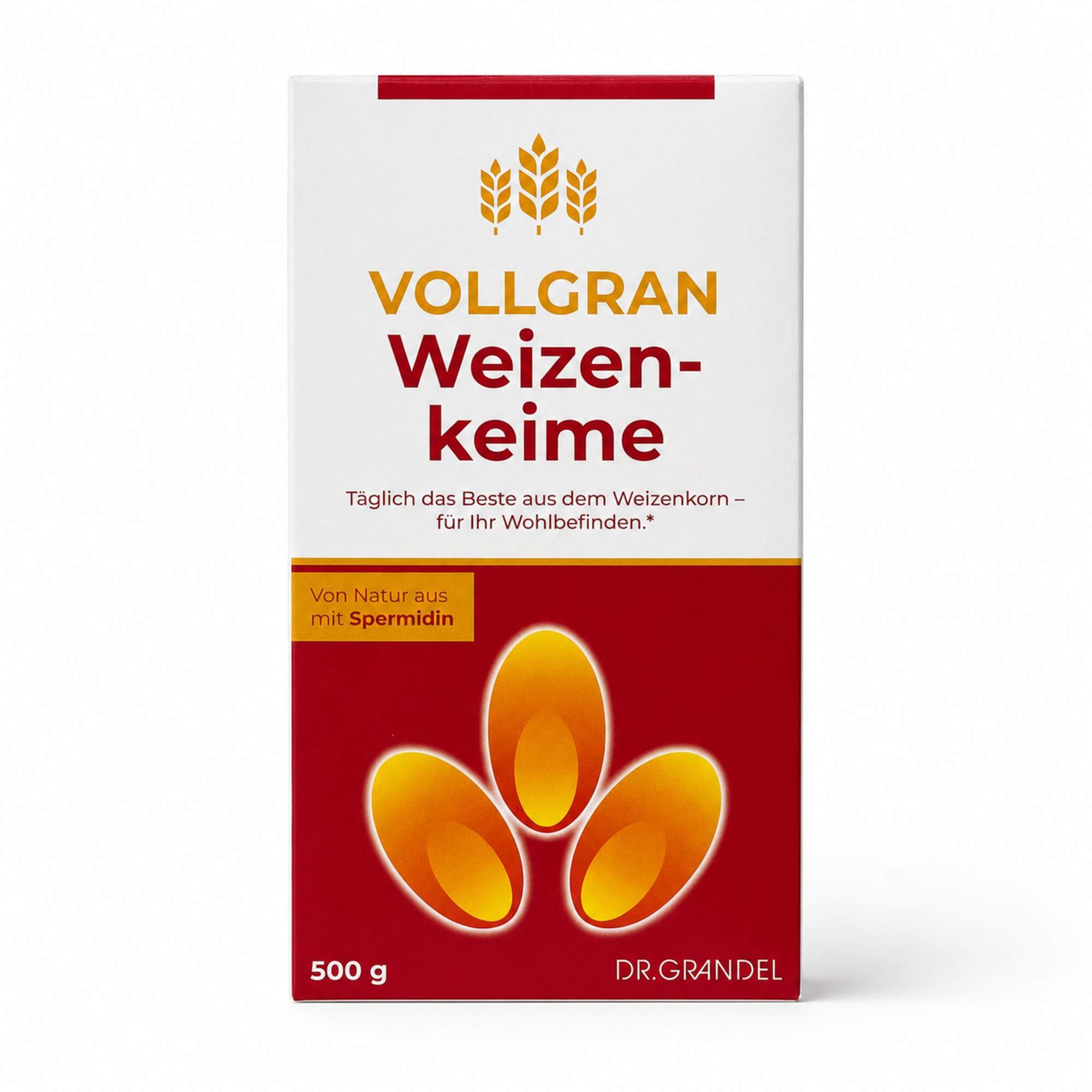 DR. GRANDEL Getreide WEIZENKEIME Vollgran Grandel Kerne 500g