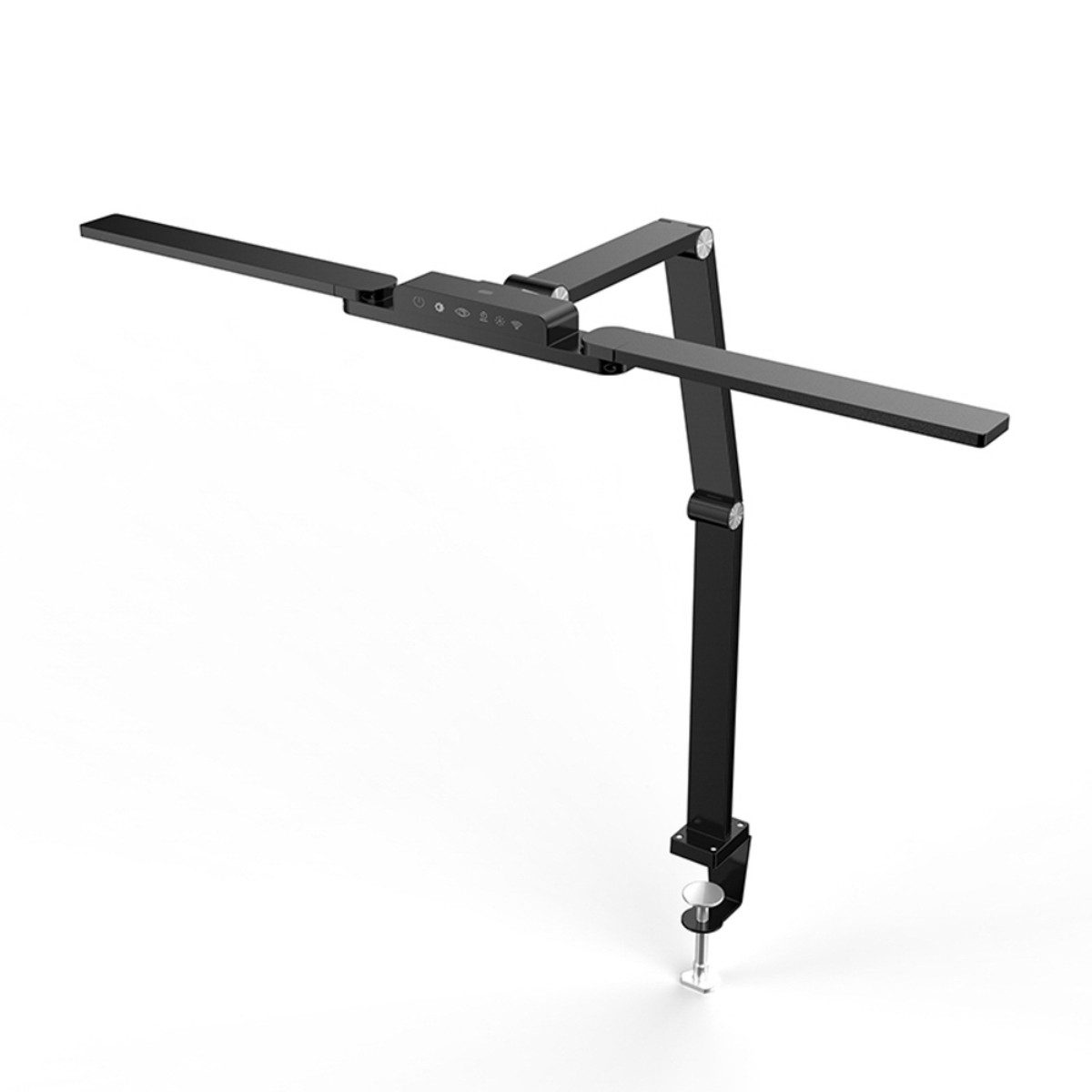 Wozinsky LED Schreibtischlampe WLM-800, Neutralweiß, Kaltweiß, Warmweiß, 156 LEDs, 5 Lichtfarben, Sensor, Fernbedienung und 45-Min-Timer