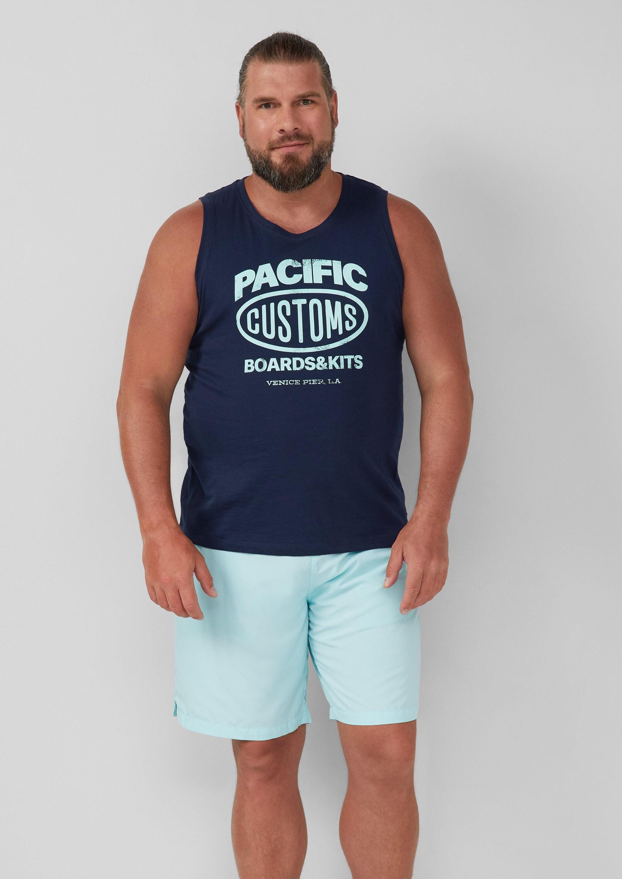s.Oliver Badehose Badehose Badeshorts mit Elastikbund und Tunnelzug günstig online kaufen