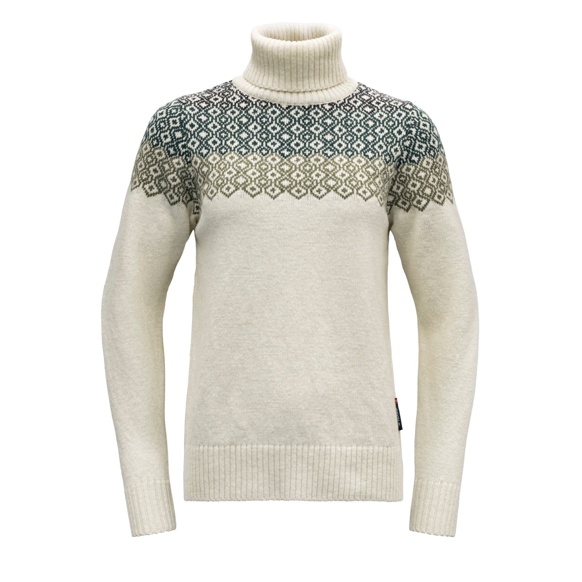 Devold Fleecepullover Devold W Syvde Wool High Neck Damen Sweater