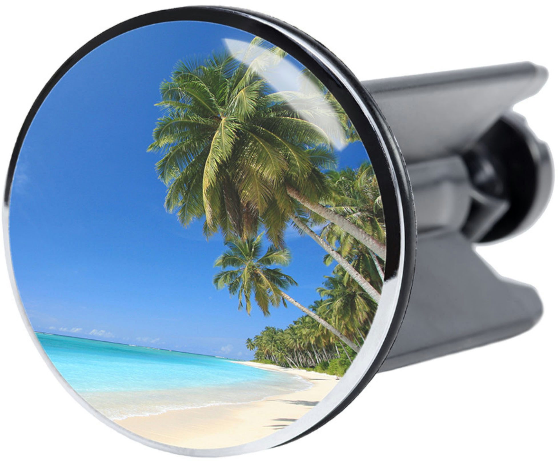 Sanilo Waschbeckenstöpsel mit Motiv, viele schöne Abflussstöpsel zur Auswahl, Ø 4 cm, hochwertig, universell, 100% wasserdicht