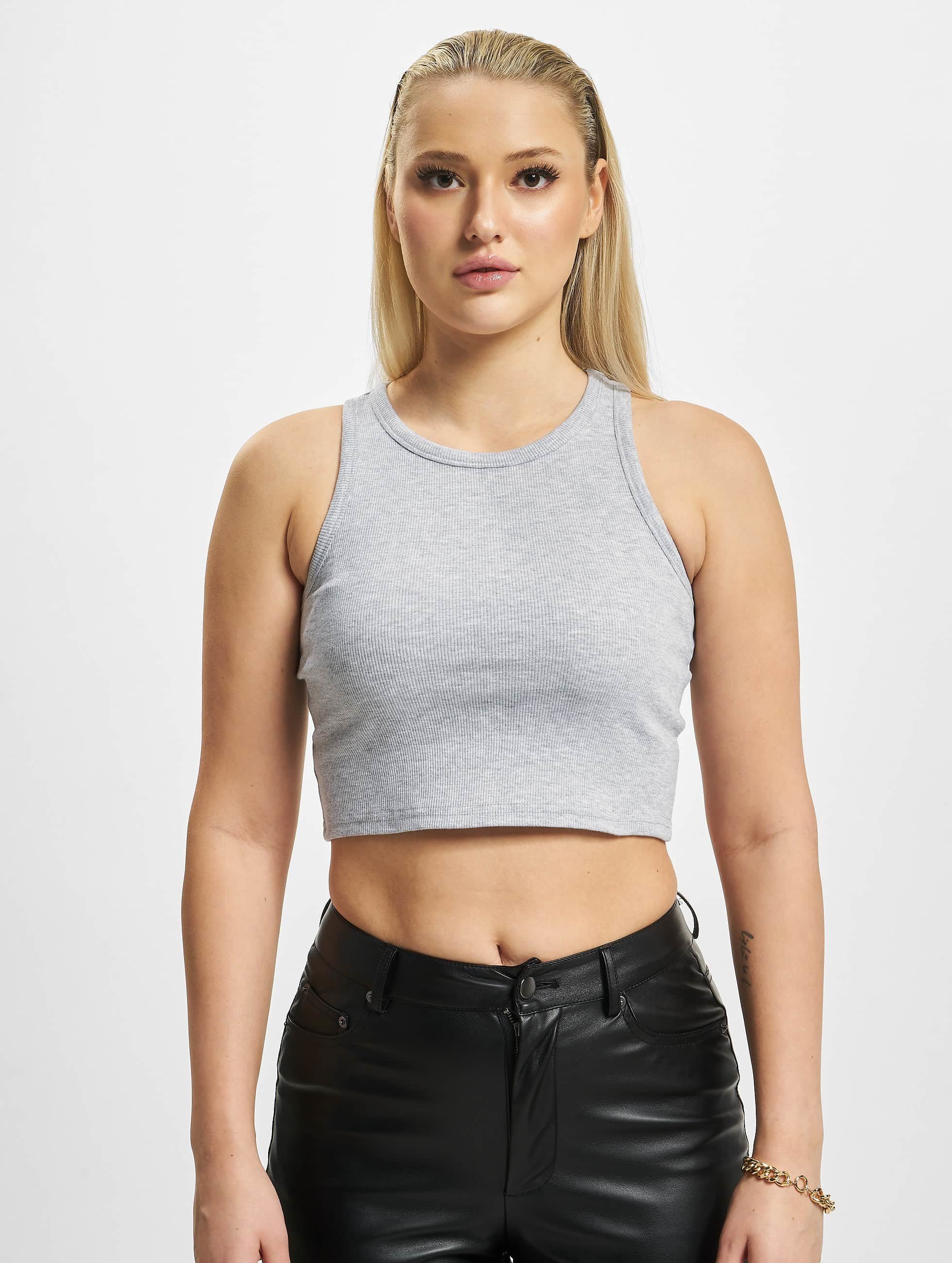 DEF Yoga & Relax Shirt DEF Damen DEF Inga Ribbed Tanktop (1-tlg)