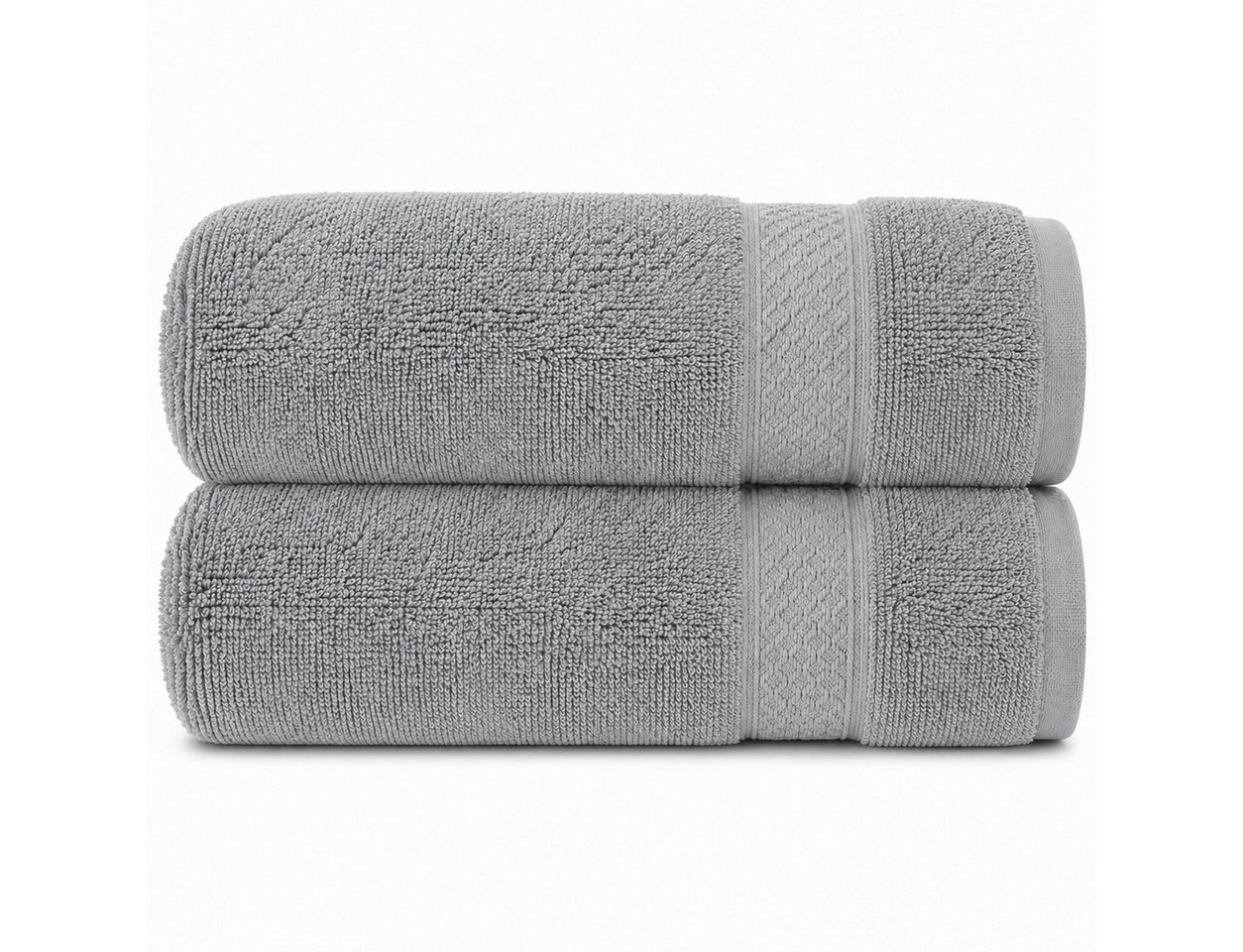 Komfortec Badetücher 70x140 cm, 100% Baumwolle, 470 g/m², Frottee (2-St), Handtücher 70x140 cm Set, Weich