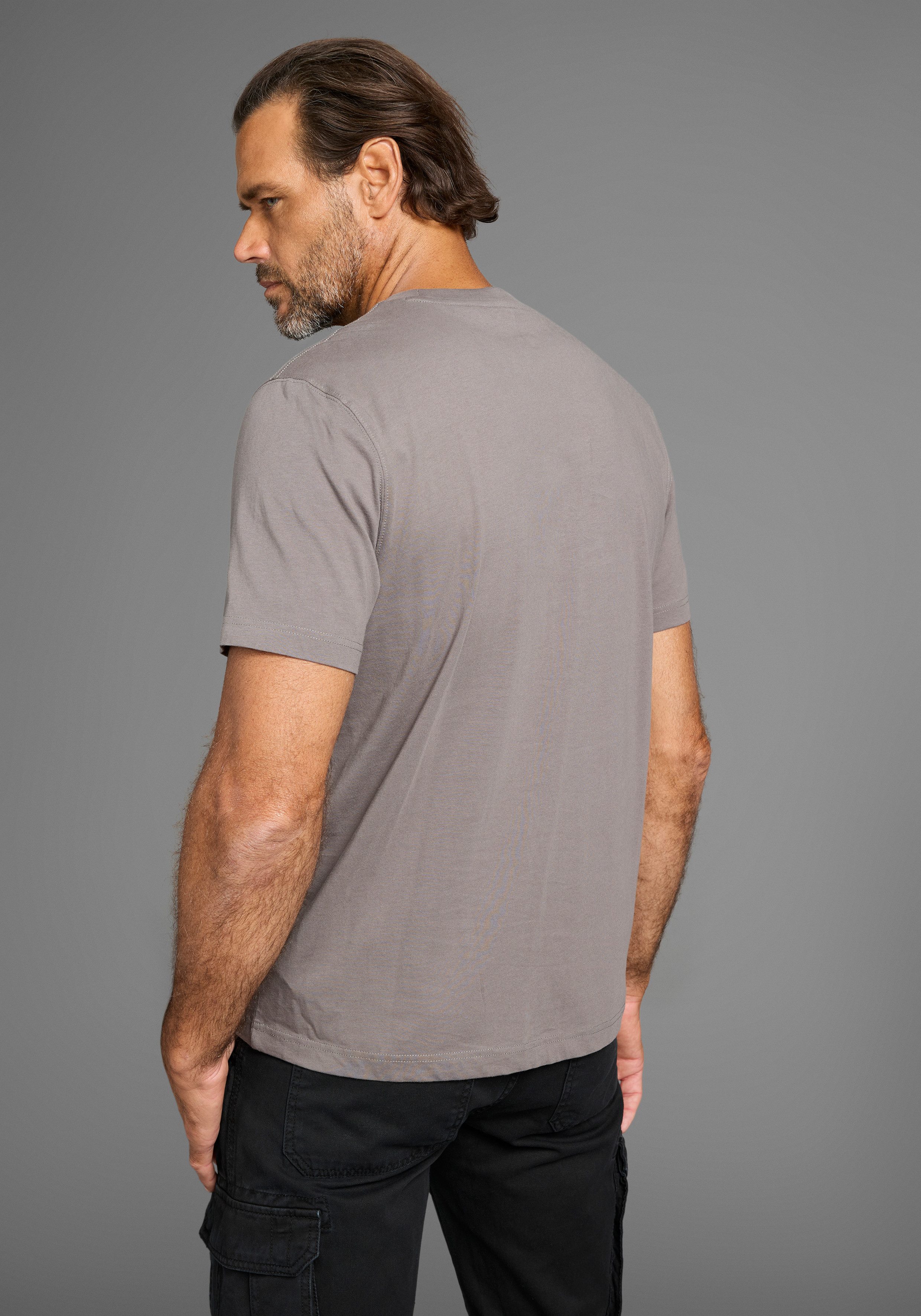 Man's World T-Shirt Kurzarm, für die Freizeit, aus Baumwolle – Bild 2 von 5