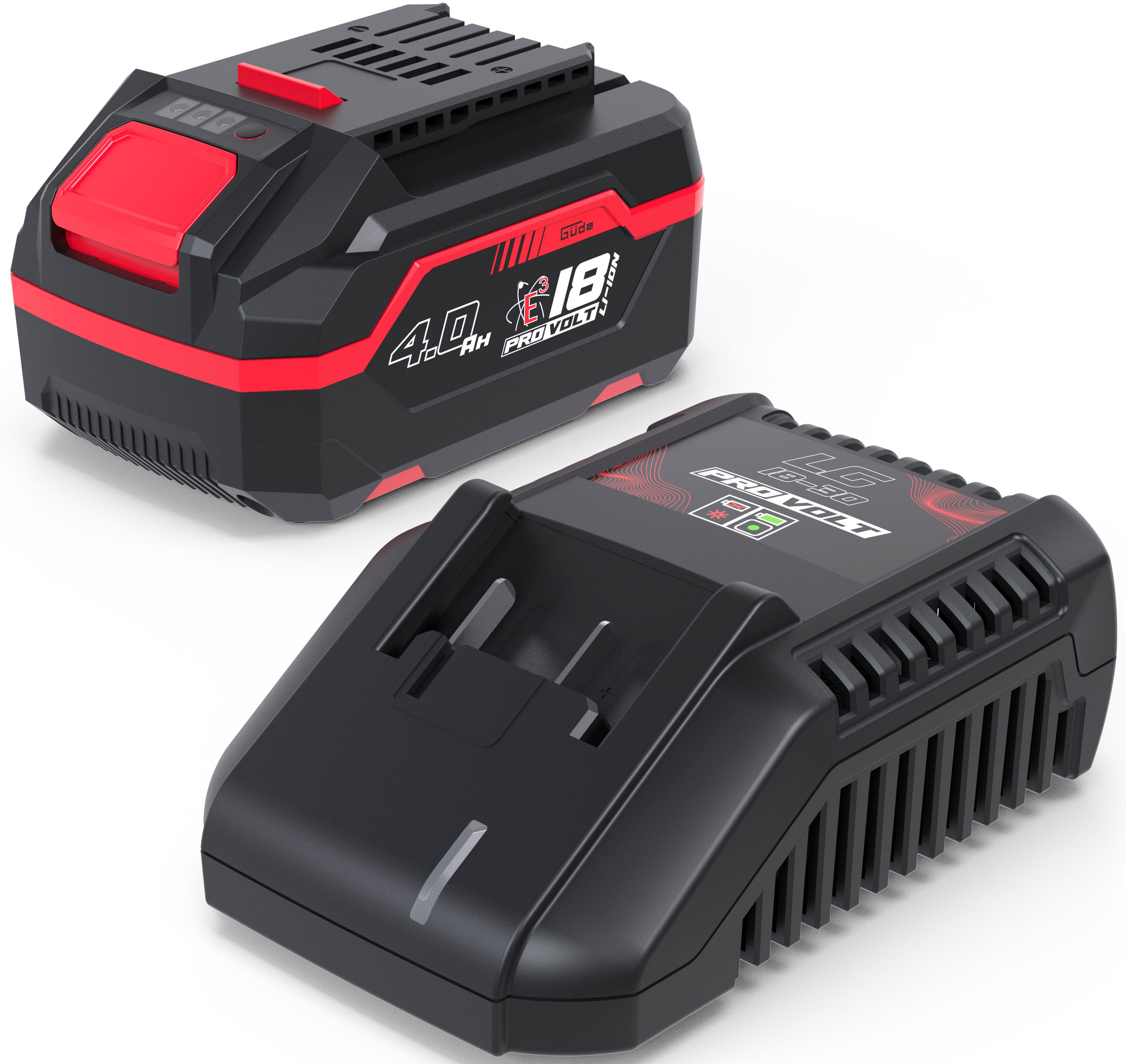 Güde Handkehrmaschine »GKM 18-401-30«, Akkubetriebene Kehrbesen, Kehrbreite: 610mm, Inkl. Akku