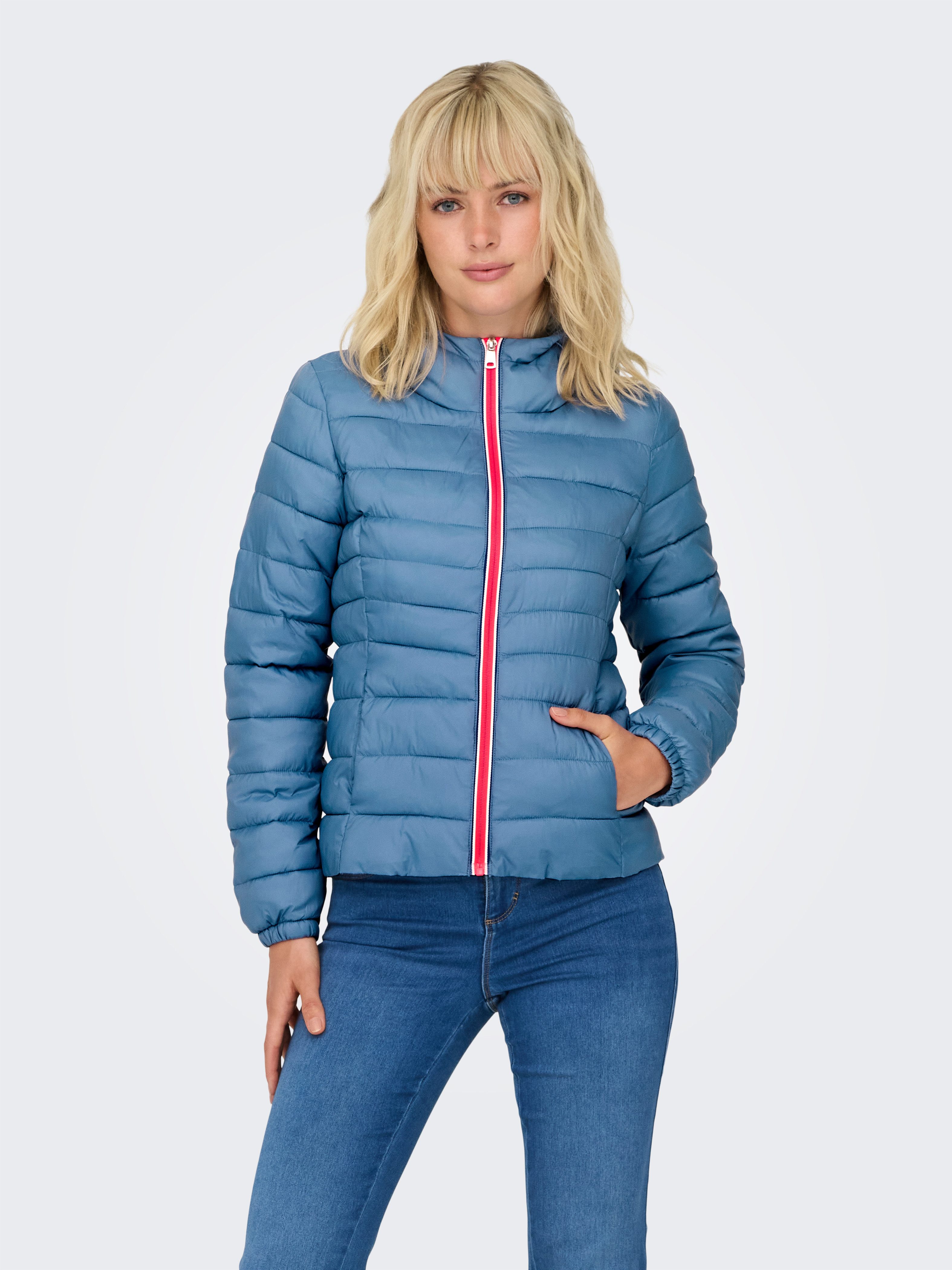 ONLY Steppjacke ONLTAHOE CONTRAST HOOD JACKET günstig online kaufen