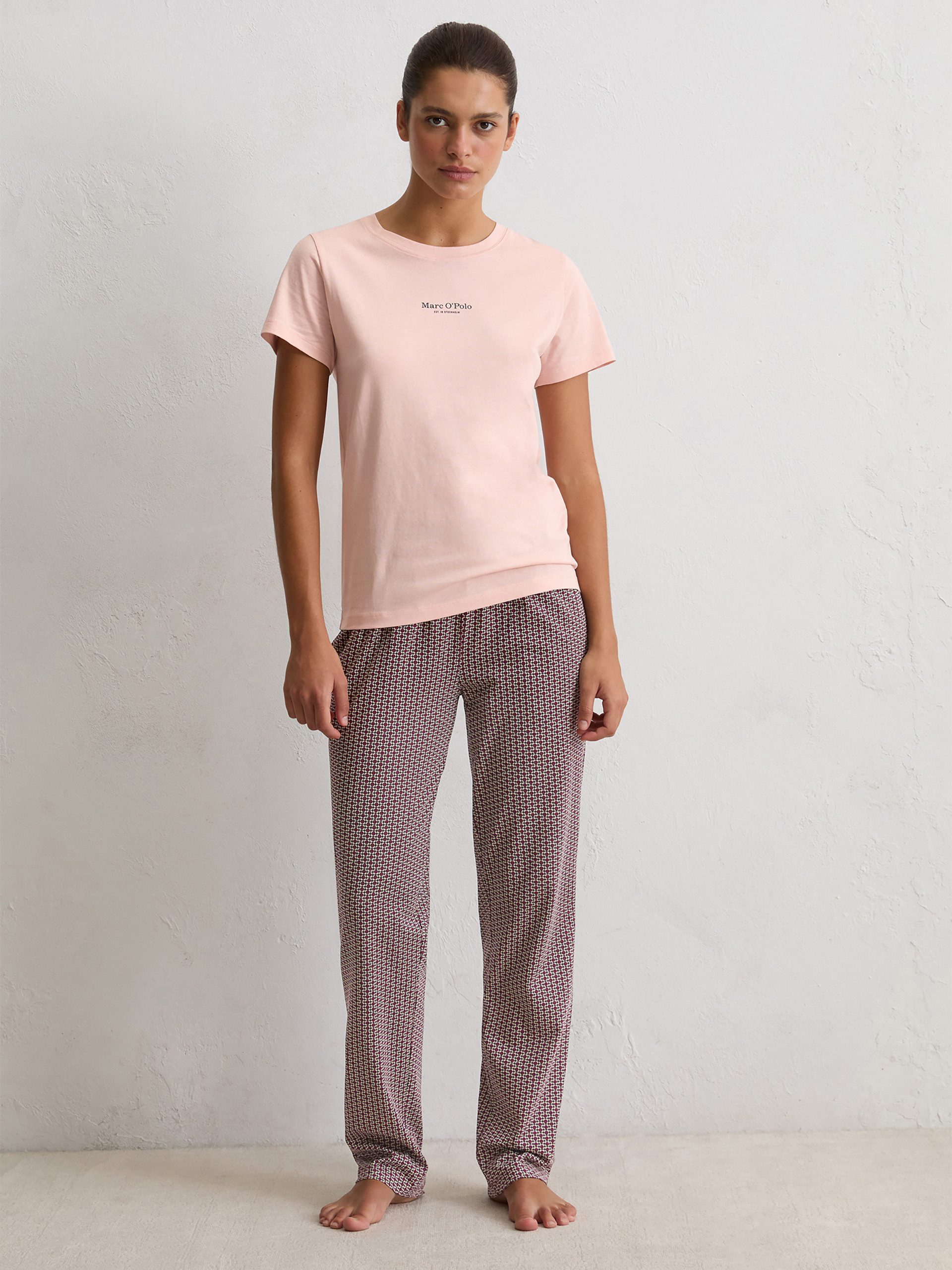 Marc O'Polo Pyjamaoberteil Mix N Match Cotton schlaf-oberteil nachthemd sle günstig online kaufen