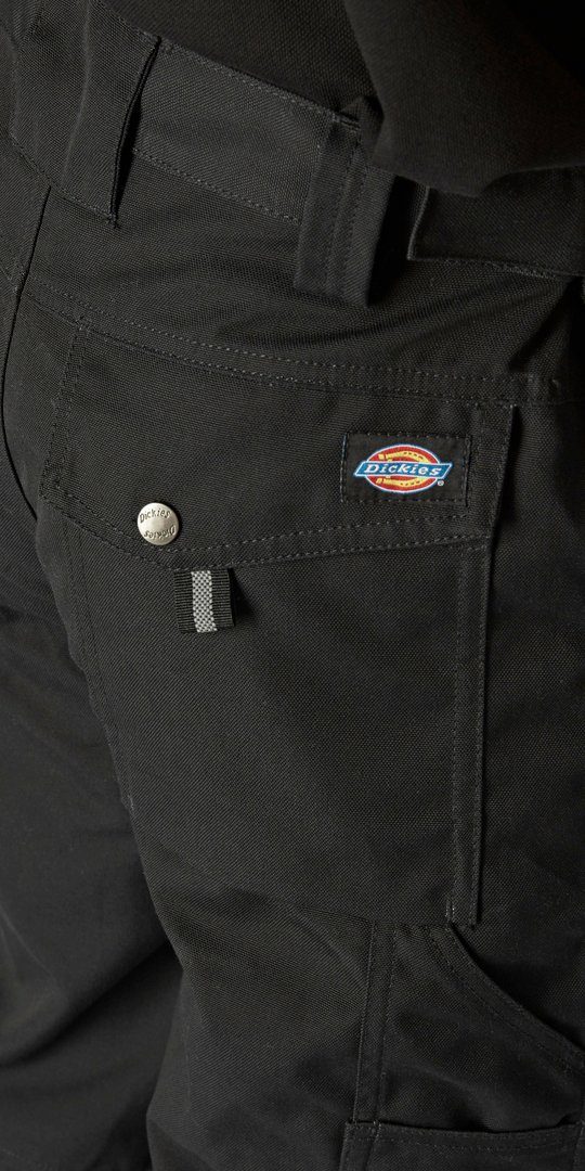 Eisenhower-Multi-Pocket Cordura-Kniepolstertaschen mit Arbeitshose Dickies black