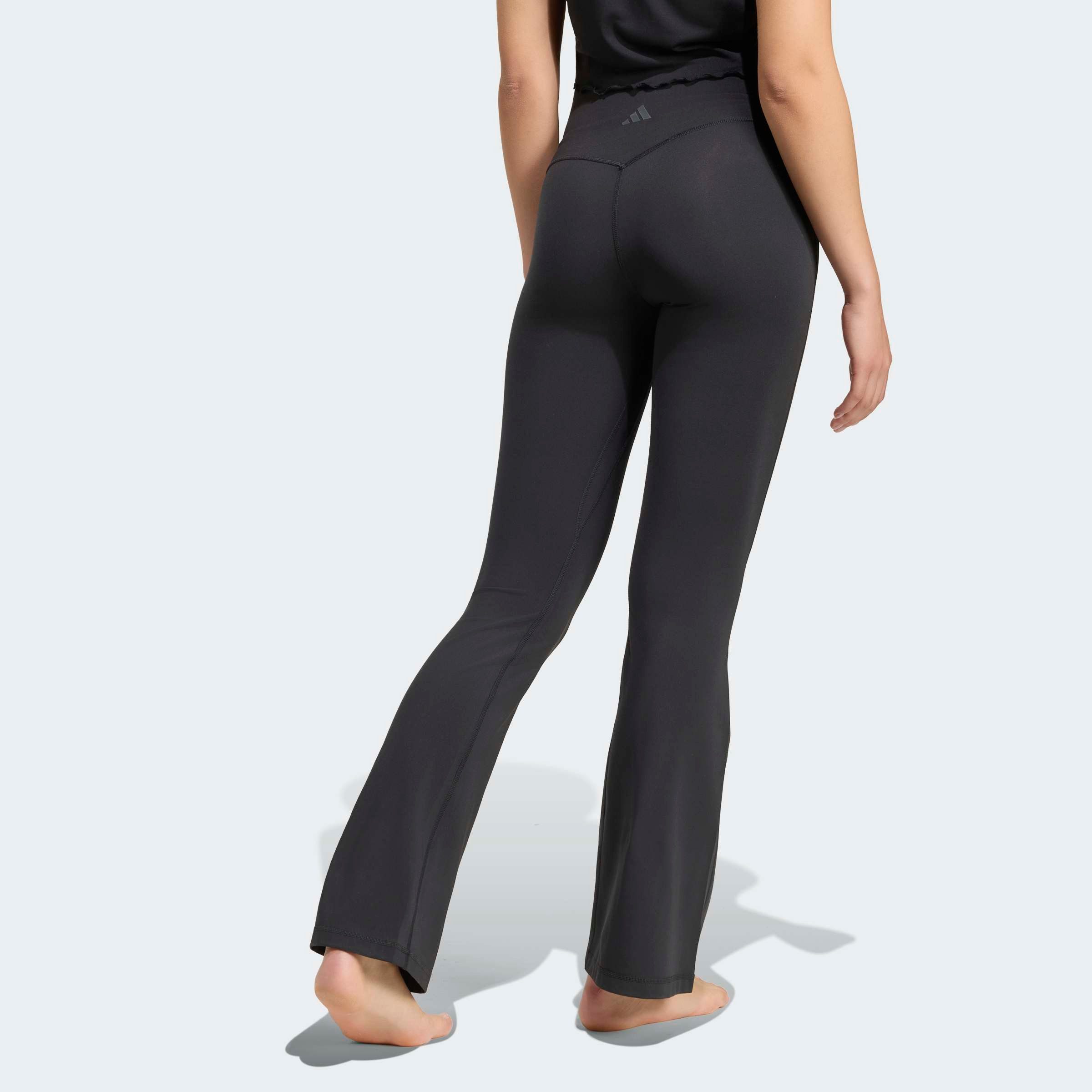 adidas Performance Trainingstights 3-STREIFEN STUDIO ALL ME FLARE X-OVER LEGGINGS