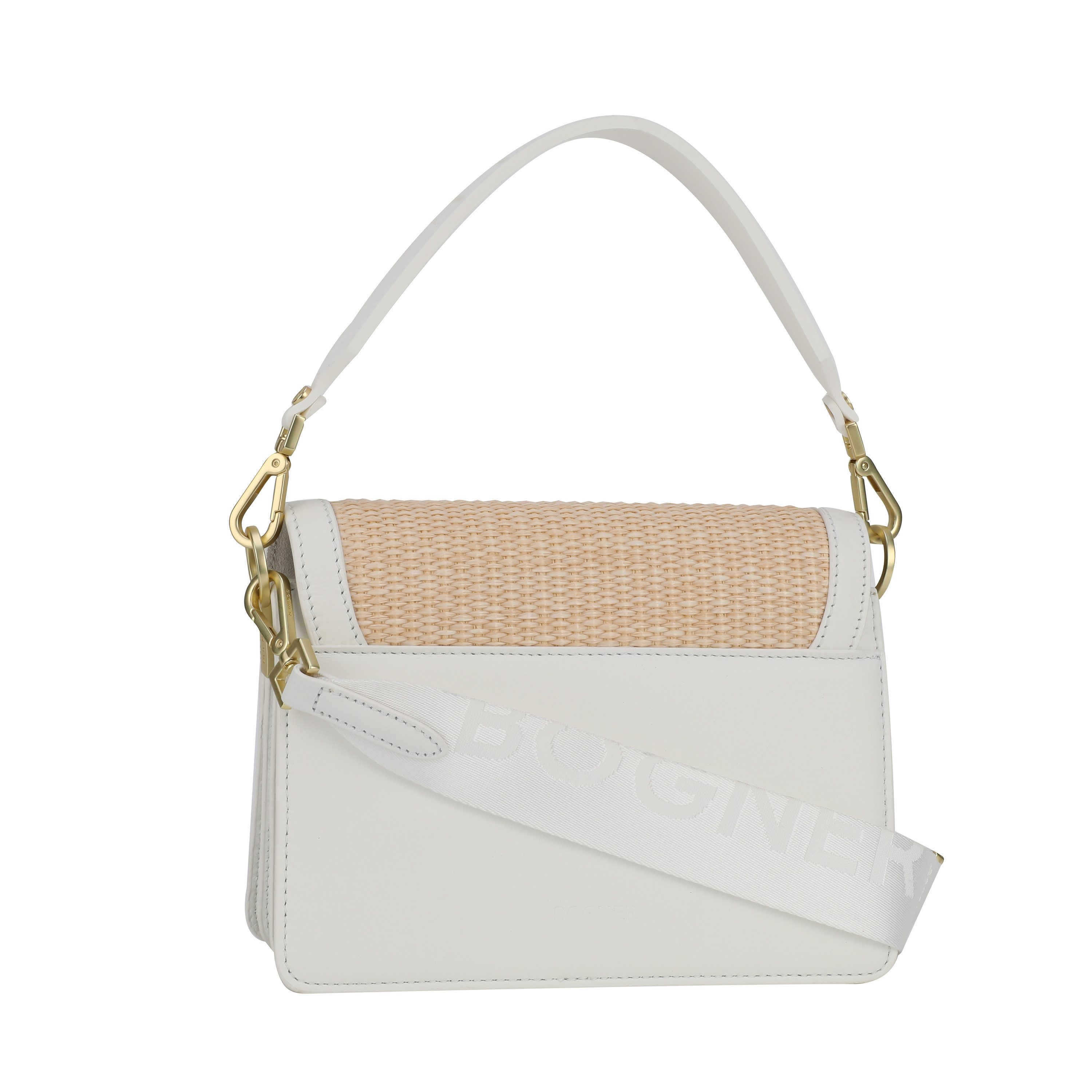 BOGNER Schultertasche Bogner - Damen Schultertasche Bex Rafia Eartha