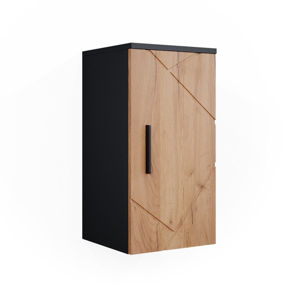 Vicco Hängeschrank Hängeschrank Badschrank IRMA 30x59cm Anthrazit Eiche