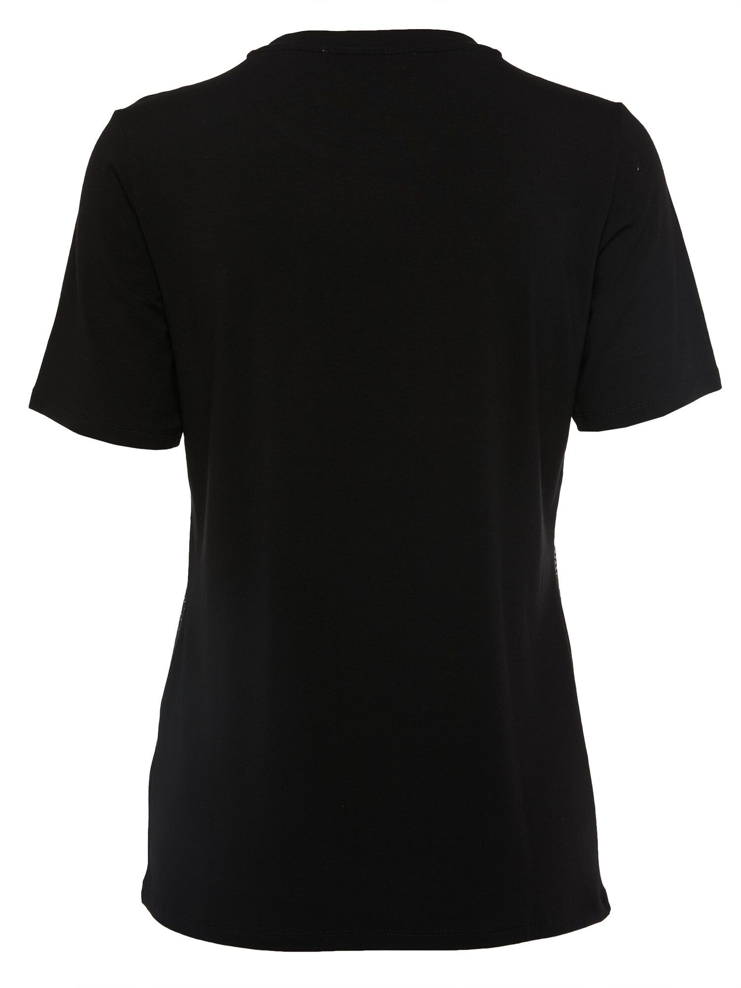 Edwina Eidtmann T-Shirt Halbarmshirt mit Kristallsteinapplikation