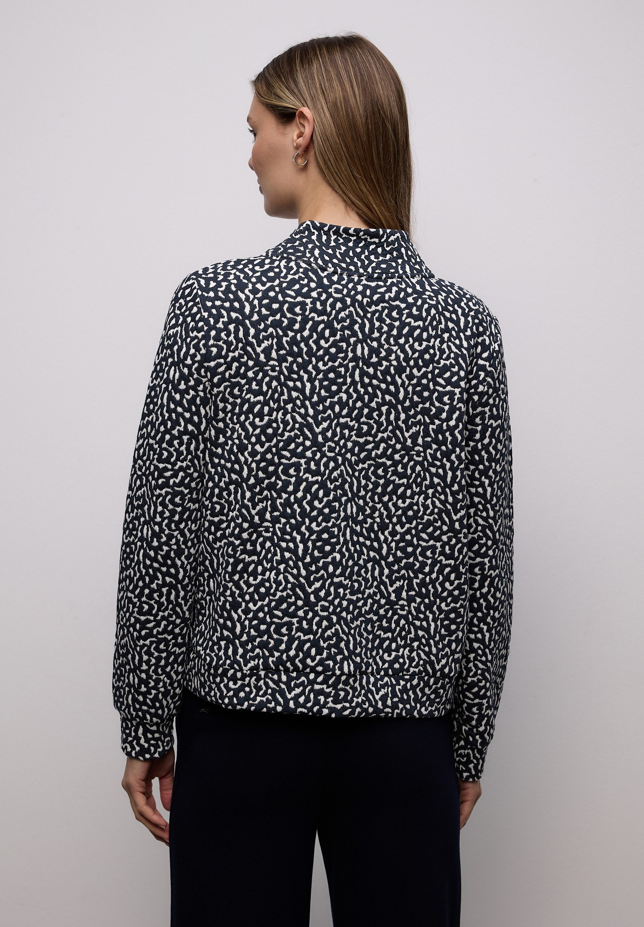 STREET ONE Cardigan mit Struktur-Muster