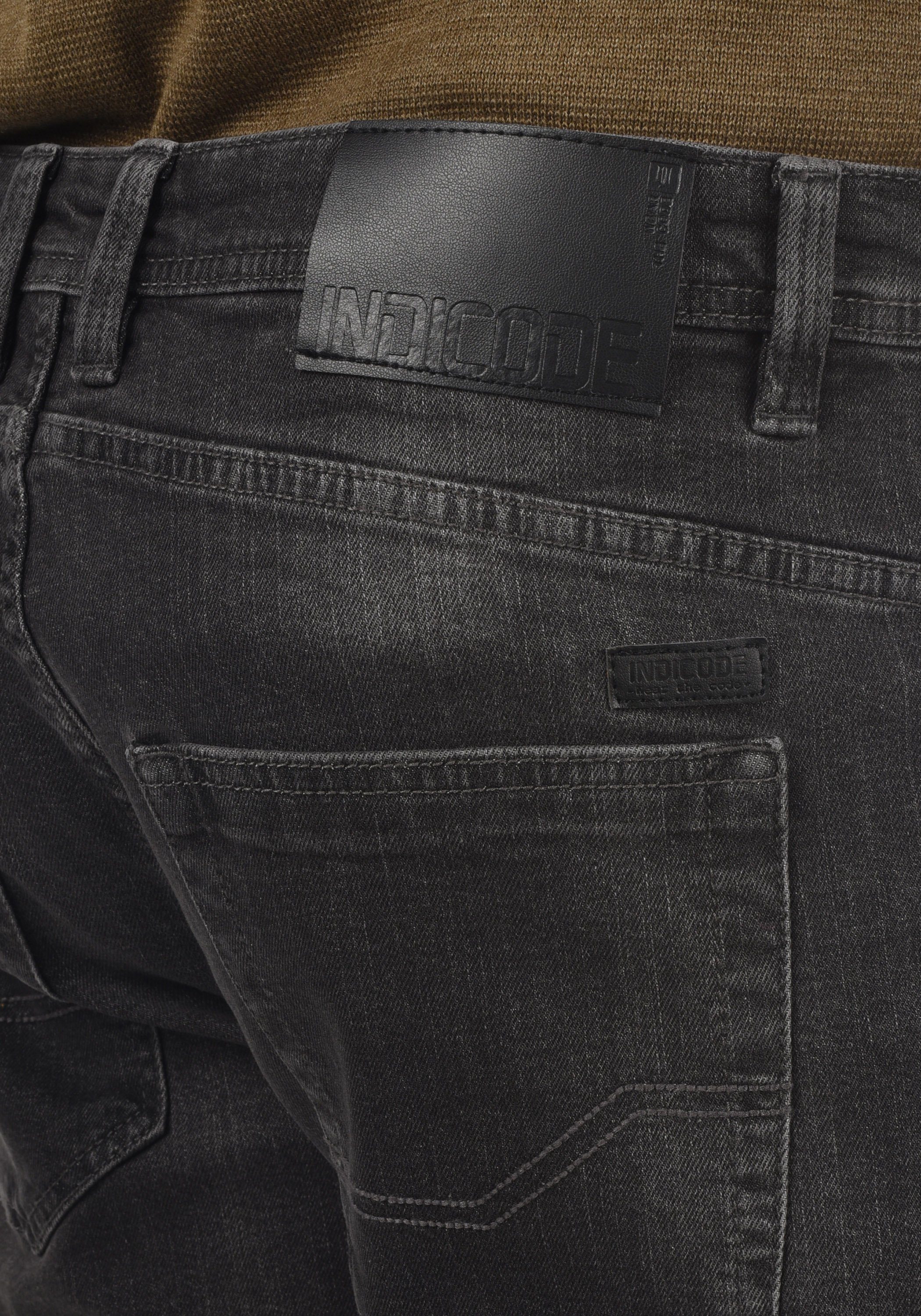 Indicode 5-Pocket-Jeans IDQuebec Dark (910) Grey