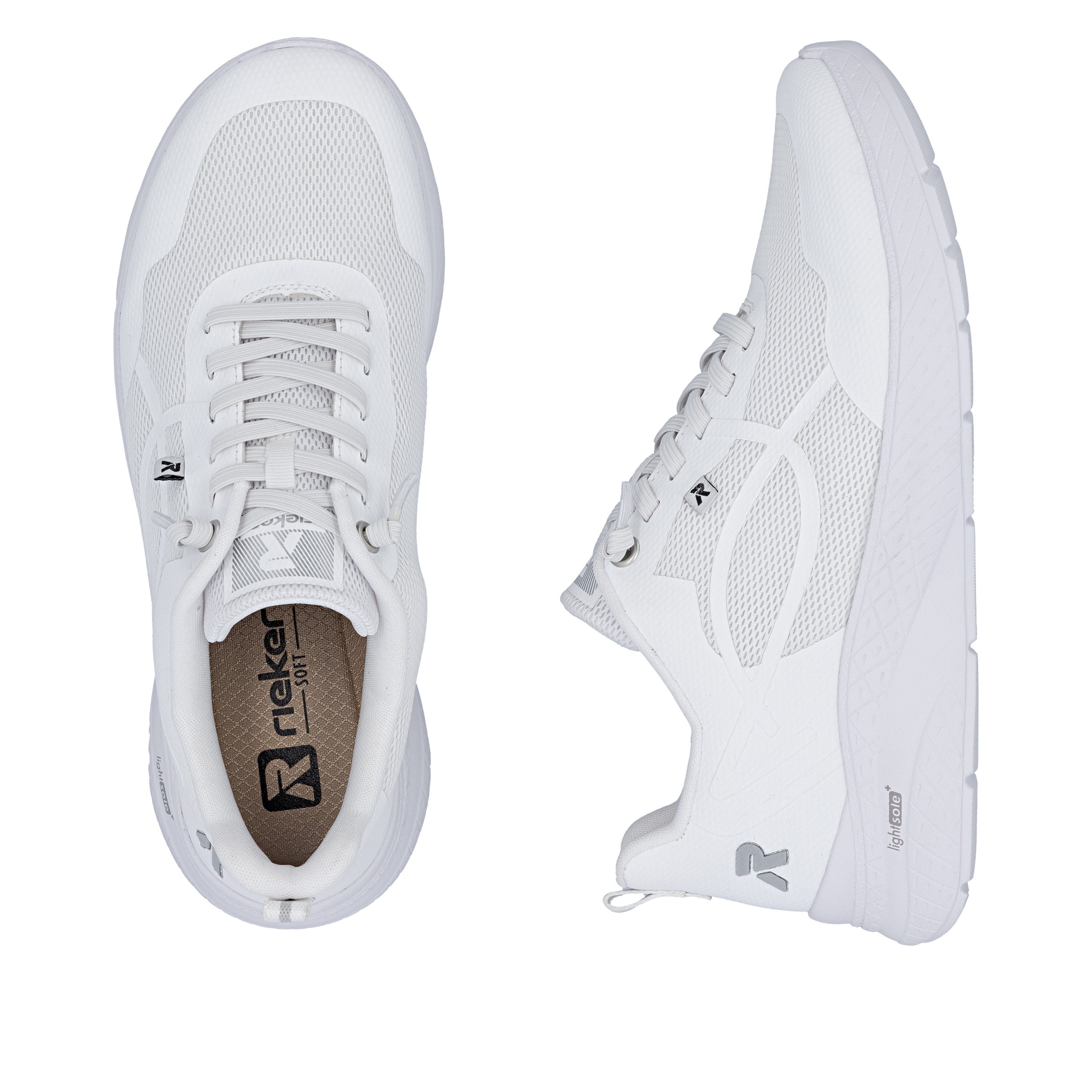 Rieker Slip-On Sneaker Schlupfschuh, Halbschuh, Freizeitsneaker mit Gummizug – Bild 5 von 5