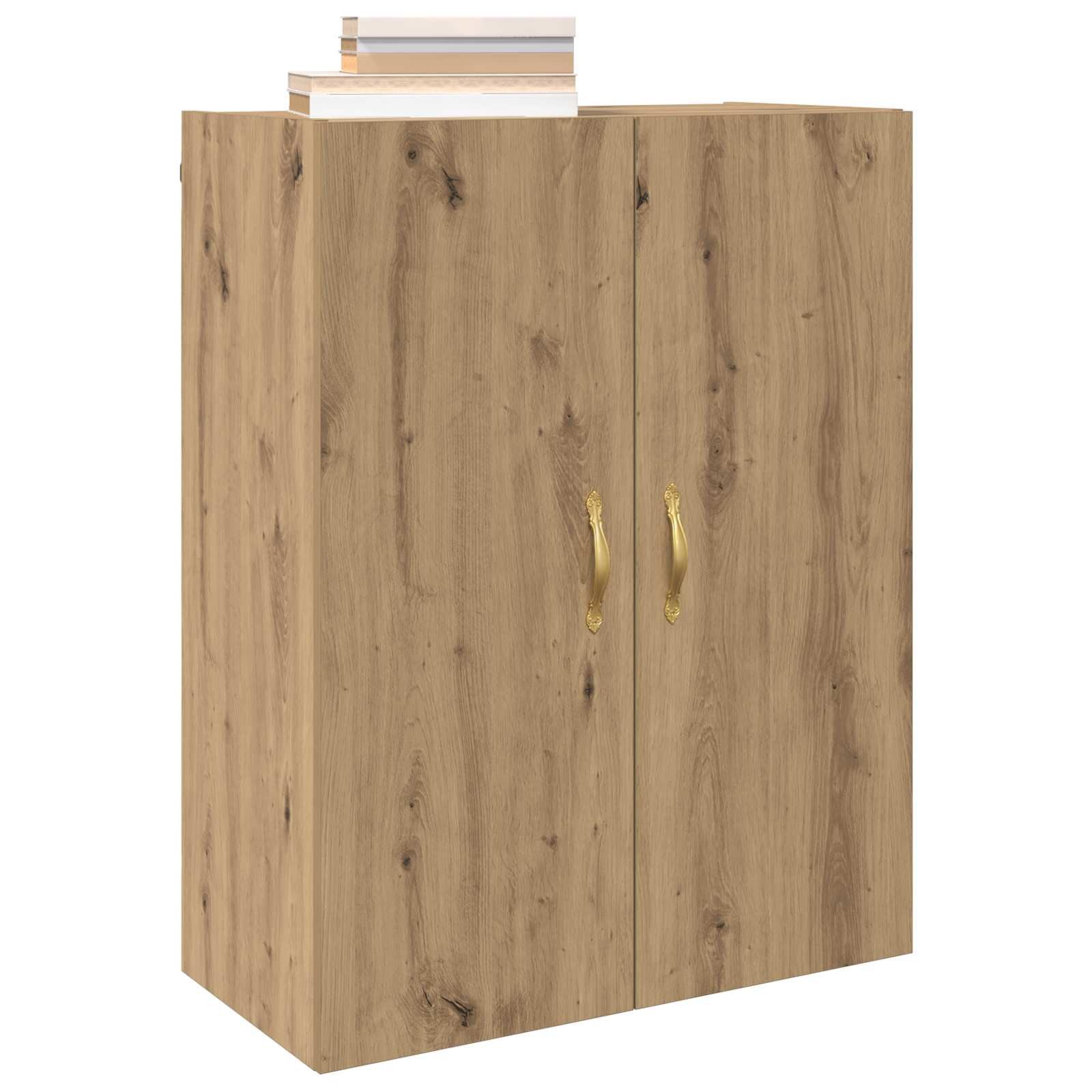vidaXL Hängeschrank Wandschrank Artisan-Eiche 69,5 x 34 x 90 cm Holzwerkstoff (1-St)