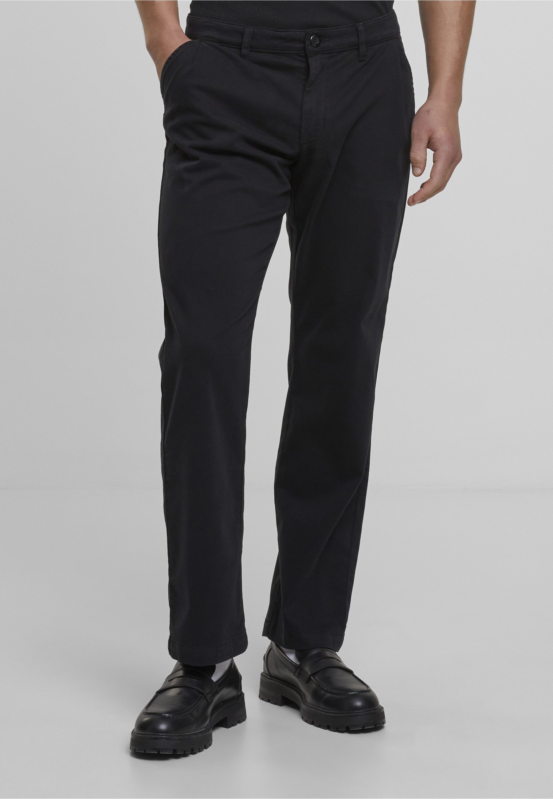 URBAN CLASSICS Stoffhose Urban Classics Pleated Twill Pants (1-tlg)