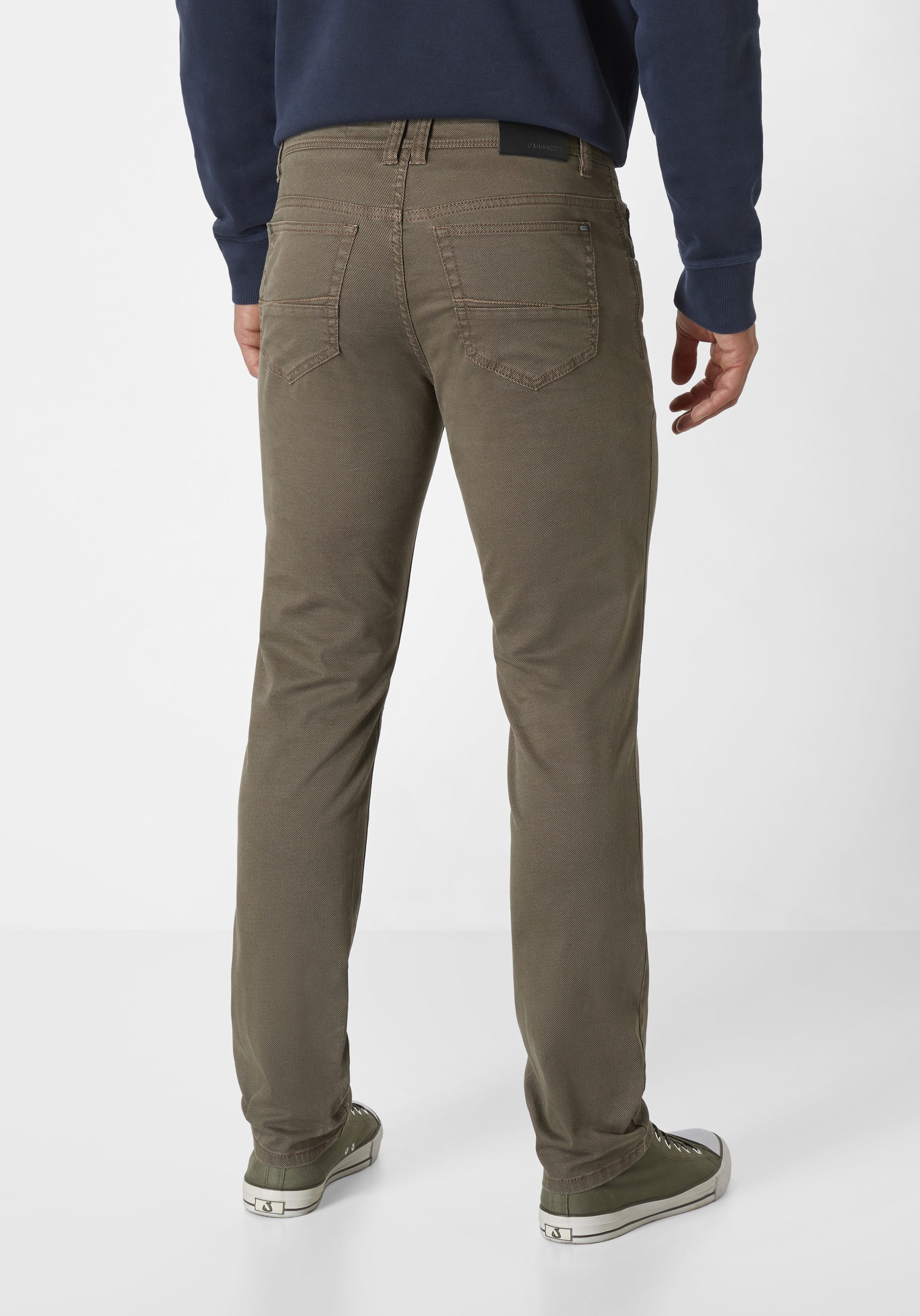 Paddock's Stoffhose PIPE 5-Pocket Stoffhose mit Stretch