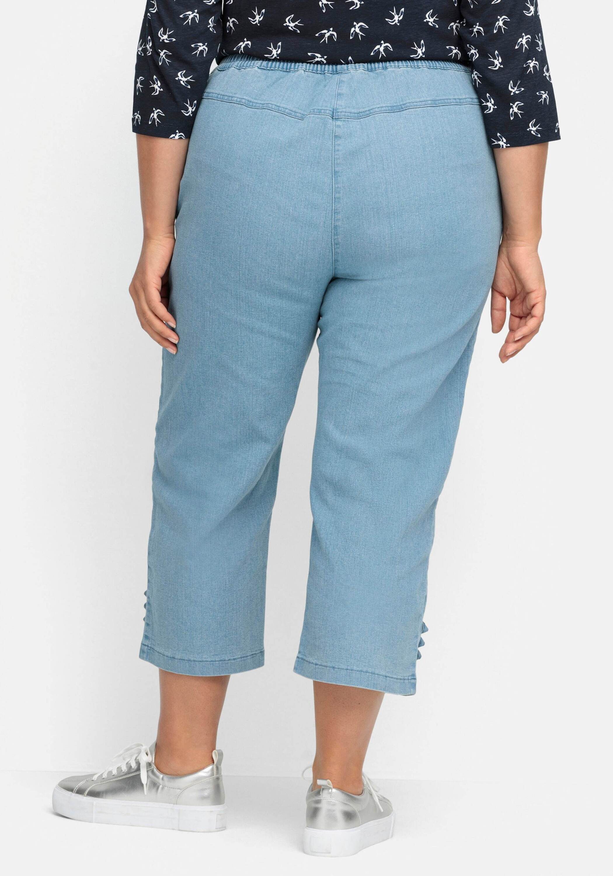 Sieh an! Jeansshorts 7/8-Jeans komfortabel – Bild 2 von 5