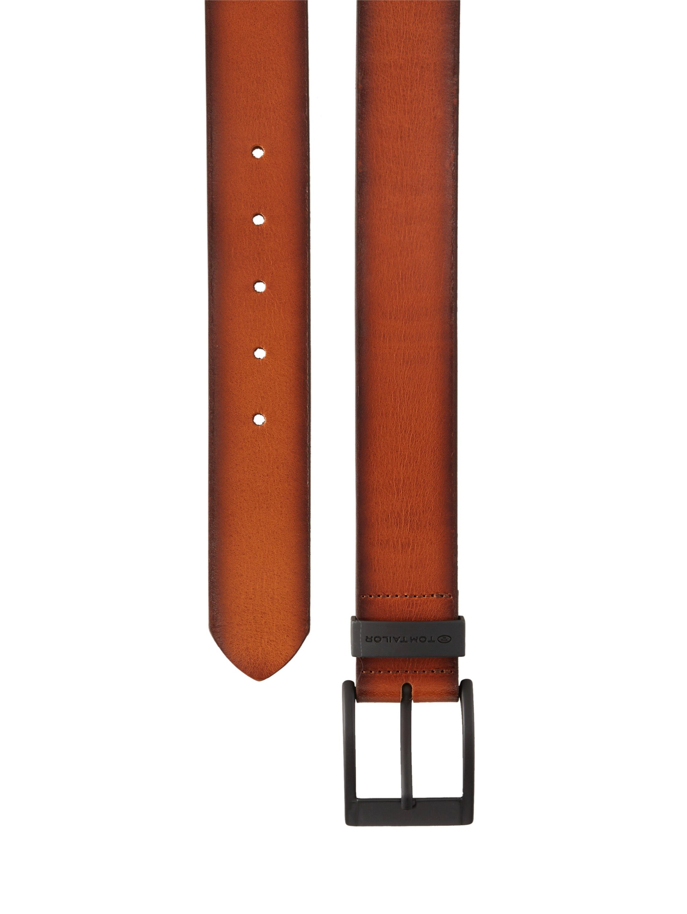 TOM TAILOR Ledergürtel TTTHOMAS 4 cm breiter Herrengürtel, Casual und Jeans günstig online kaufen