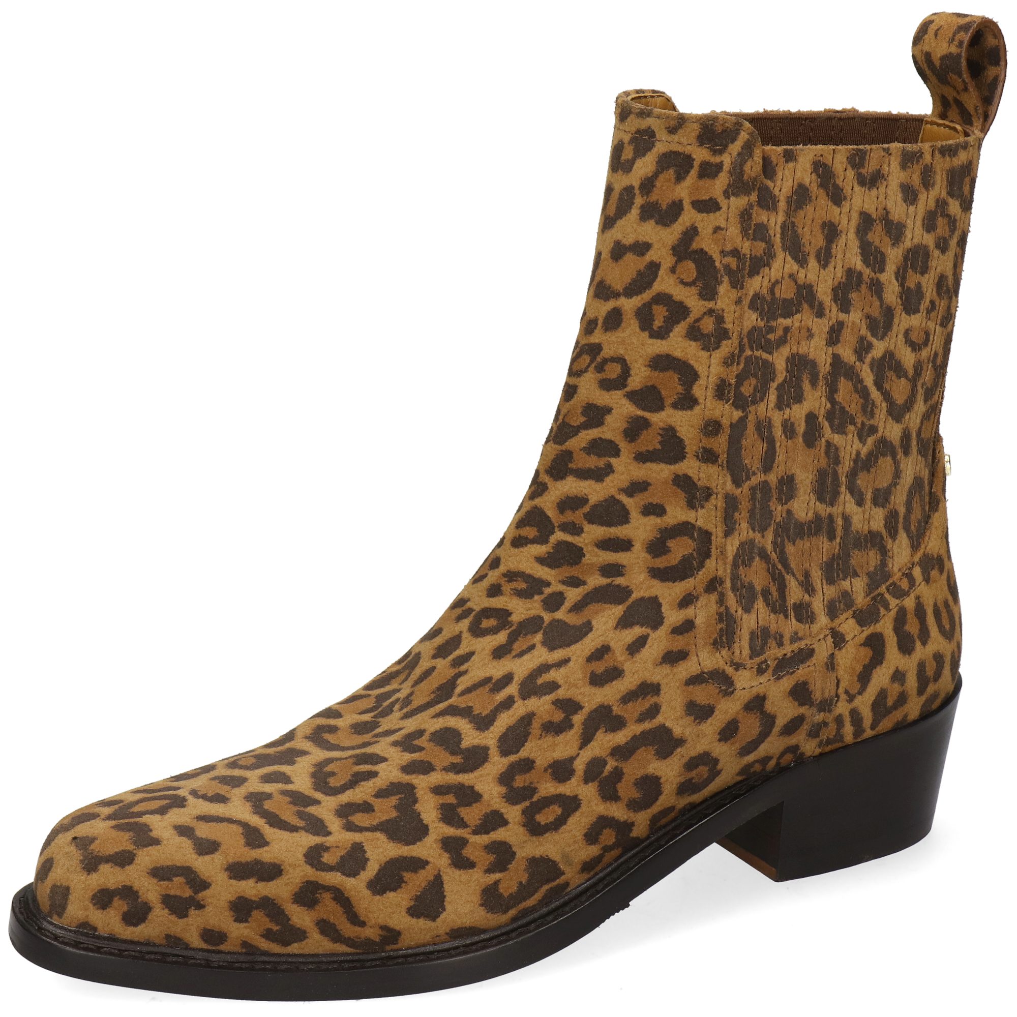Melvin & Hamilton Rylee 3 Leder-Stiefeletten für Damen Stiefelette Block-Absatz, Echtes Leder