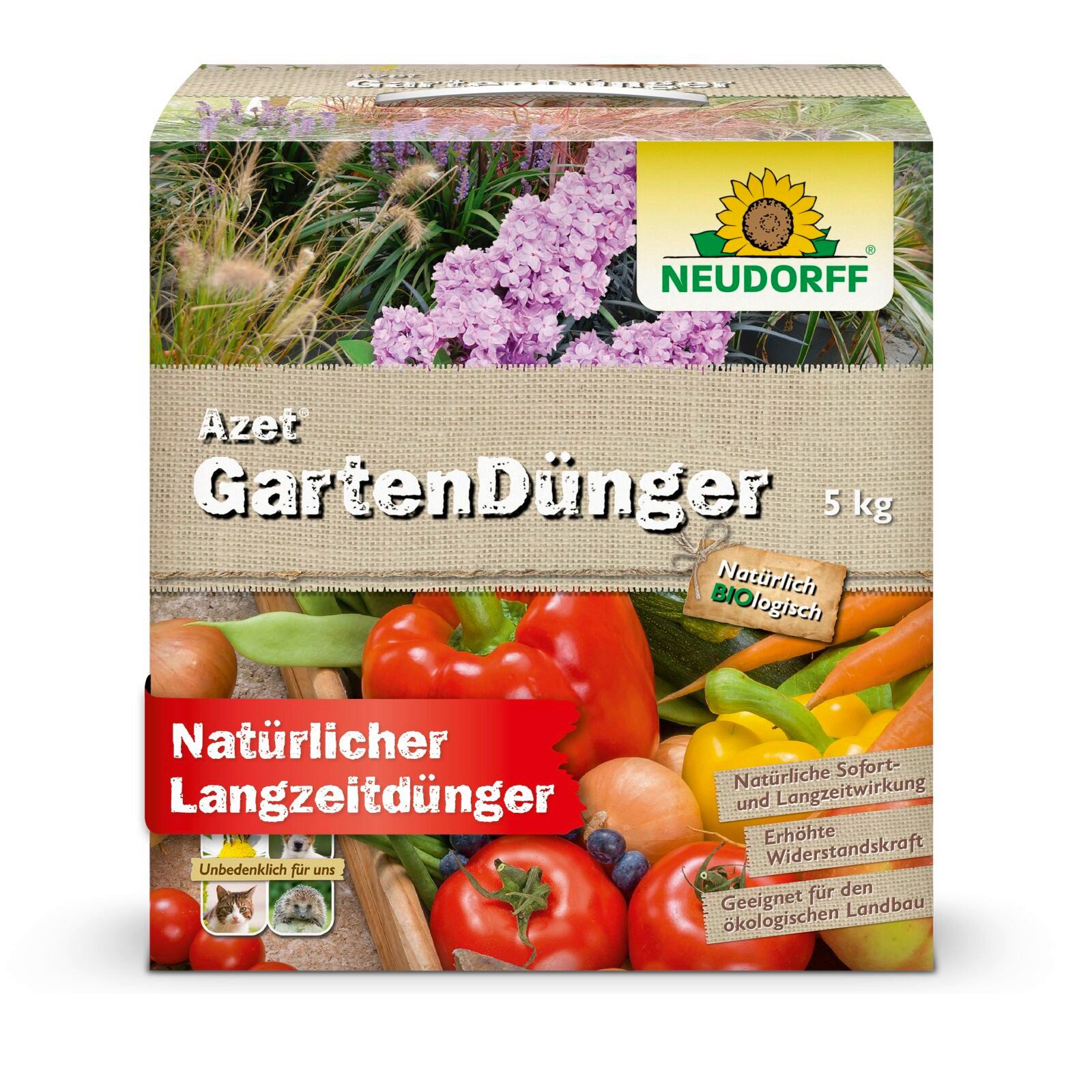 Neudorff Gartendünger Azet GartenDünger, 5 kg