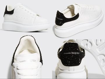 ALEXANDER MCQUEEN Alexander McQueen Kids Crystal Embellished Oversized Sneakers Schuhe S Sneaker