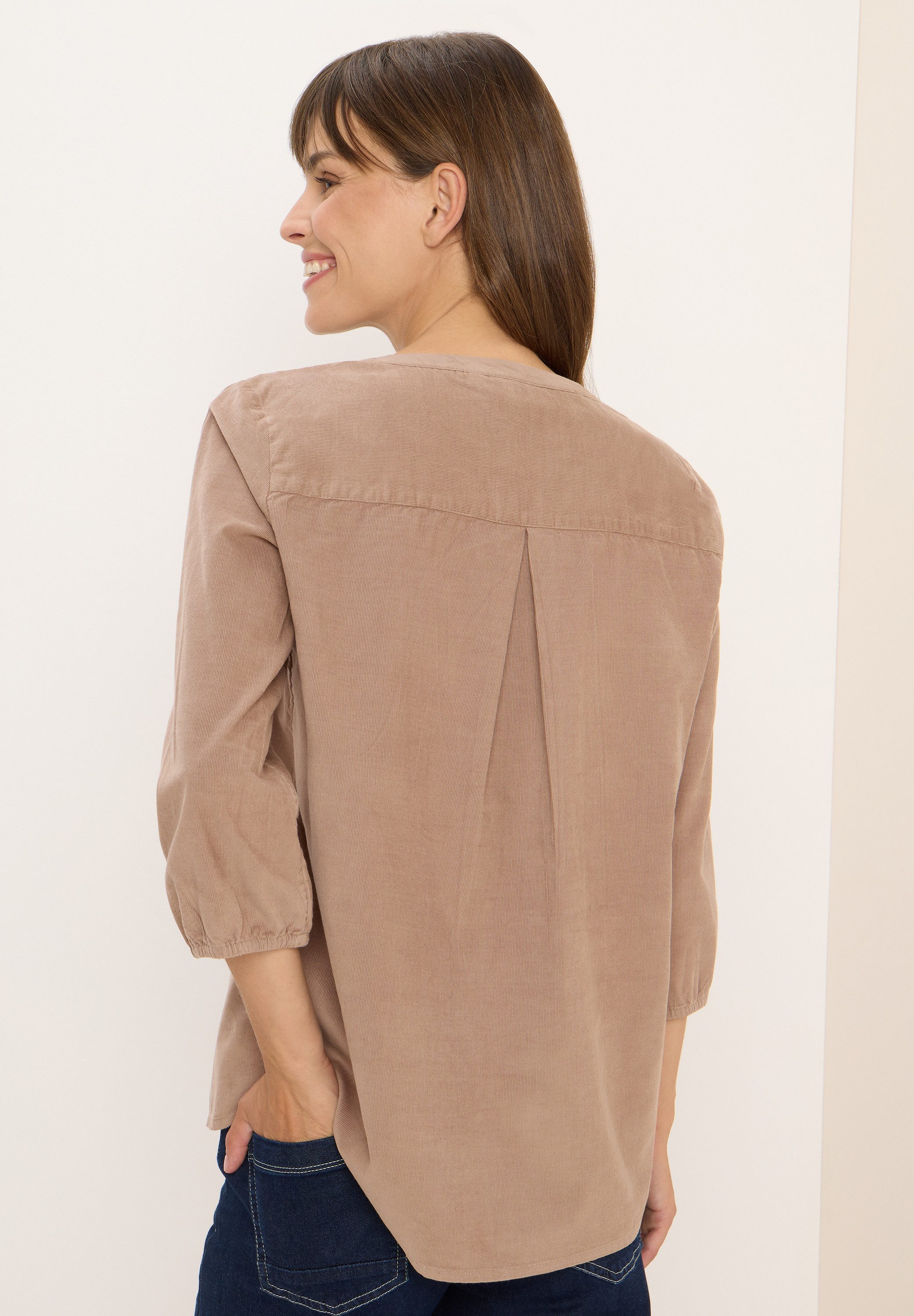 CECIL Schlupfbluse in softer Cordstruktur aus günstig online kaufen