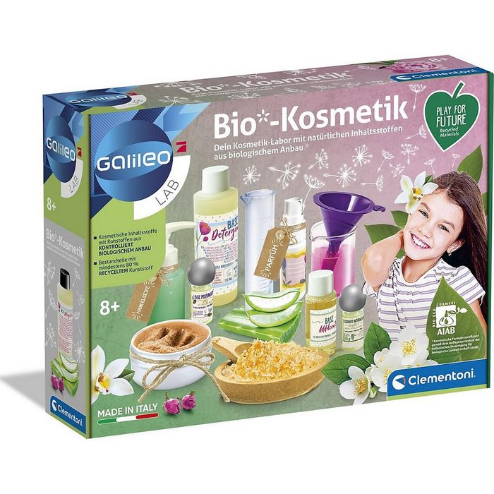 Clementoni® Lernspielzeug Galileo Lab Bio-Kosmetiklabor