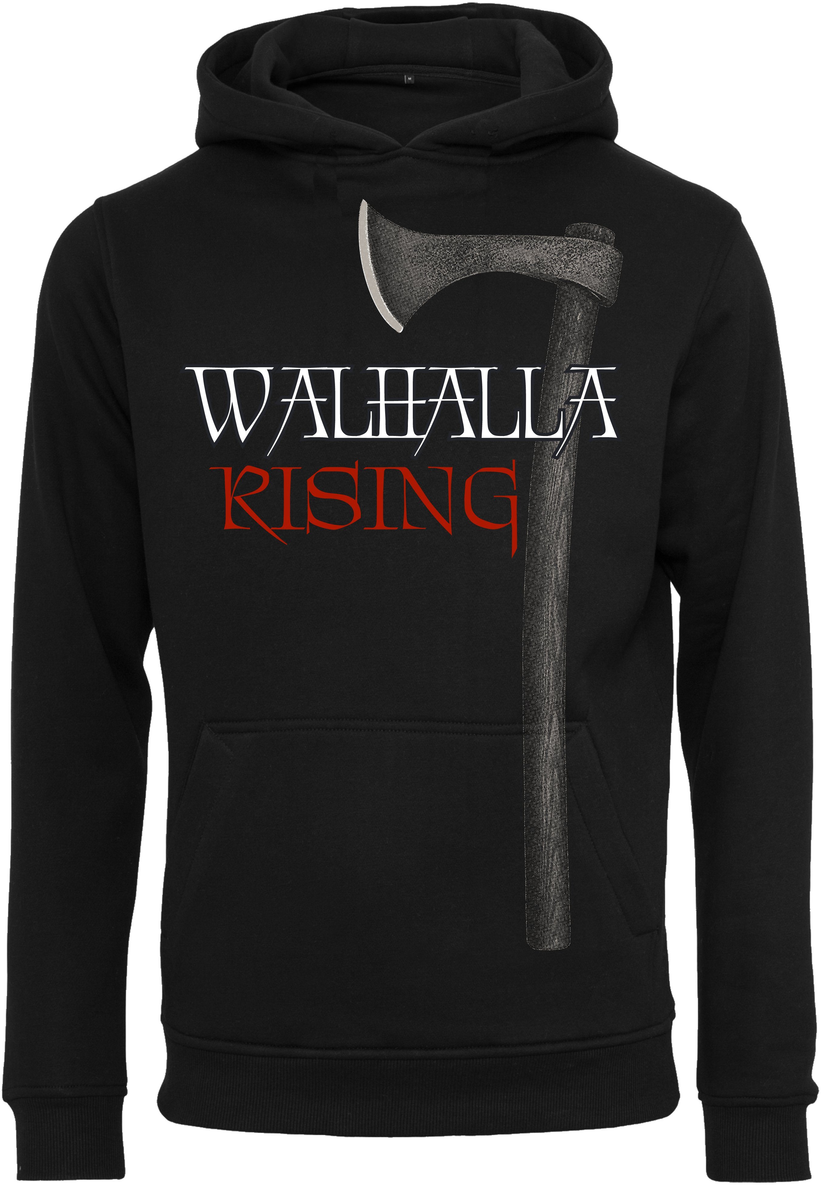 Baddery Kapuzenpullover Wikinger Hoodie: "Valhalla Rising" günstig online kaufen
