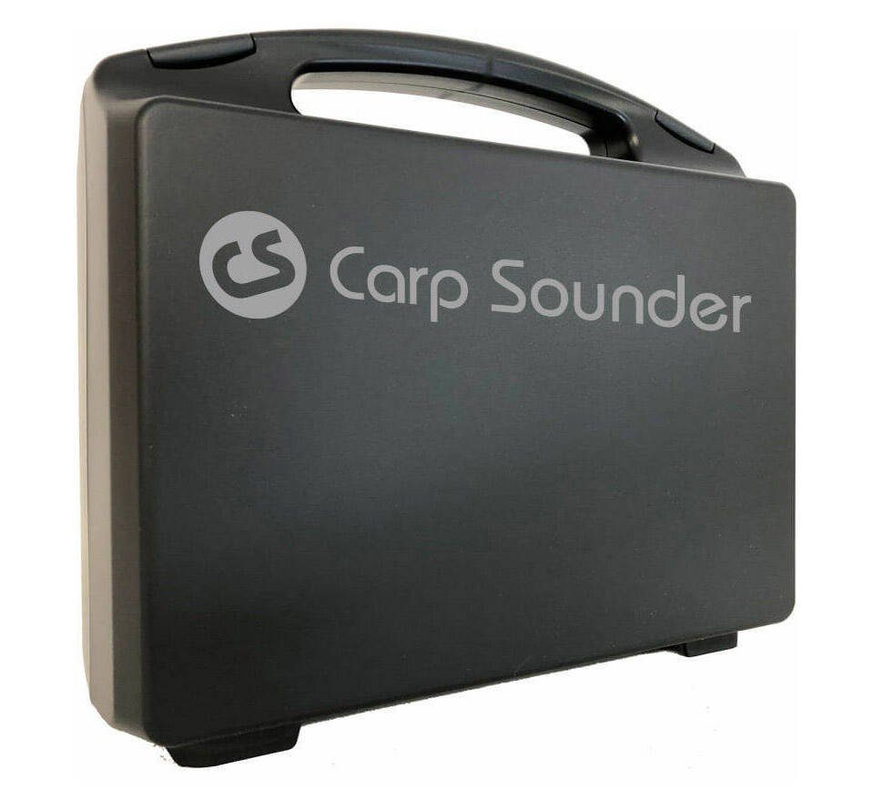 Carp Sounder elektronischer Bissanzeiger Carp Sounder Age One Funkbissanzeiger 3+1 Set versch. Farben, (3 Bissanzeiger, 1 Receiver, Transportkoffer)