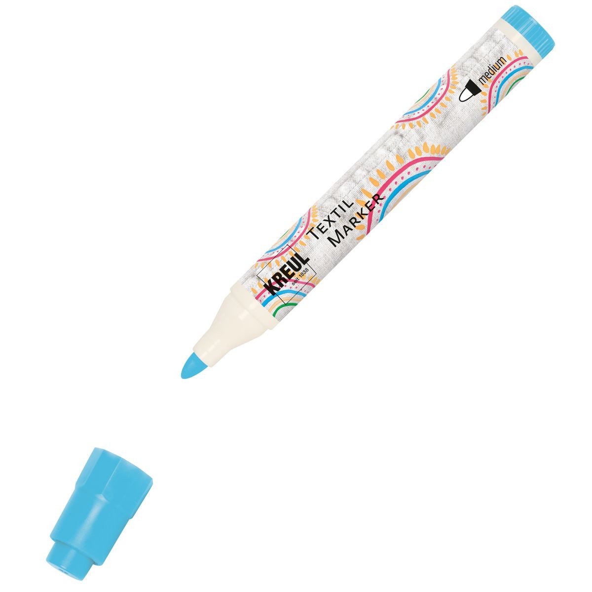 Textilmarker KREUL Textilmarker medium hellblau