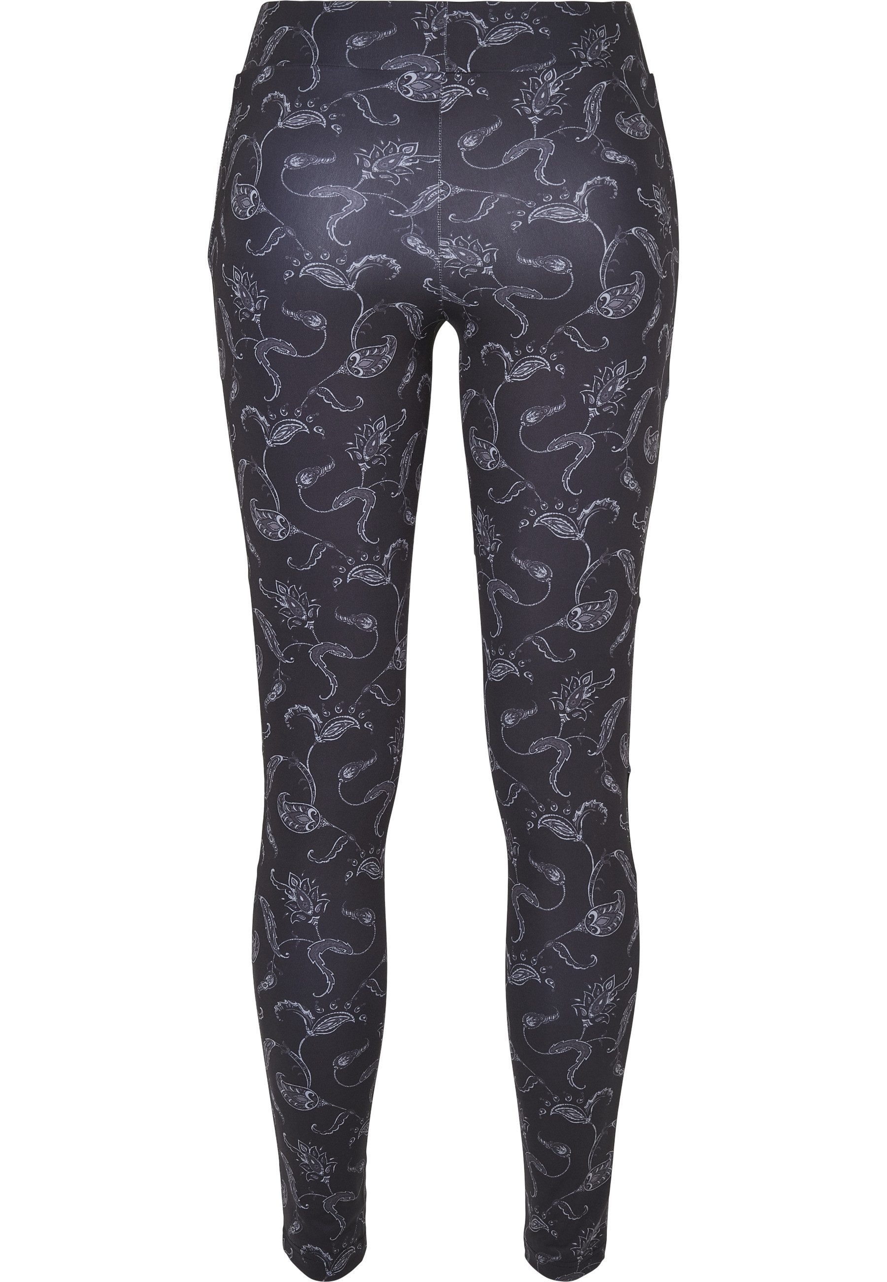 URBAN CLASSICS Leggings Urban Classics Damen Ladies Tech Mesh AOP Leggings günstig online kaufen
