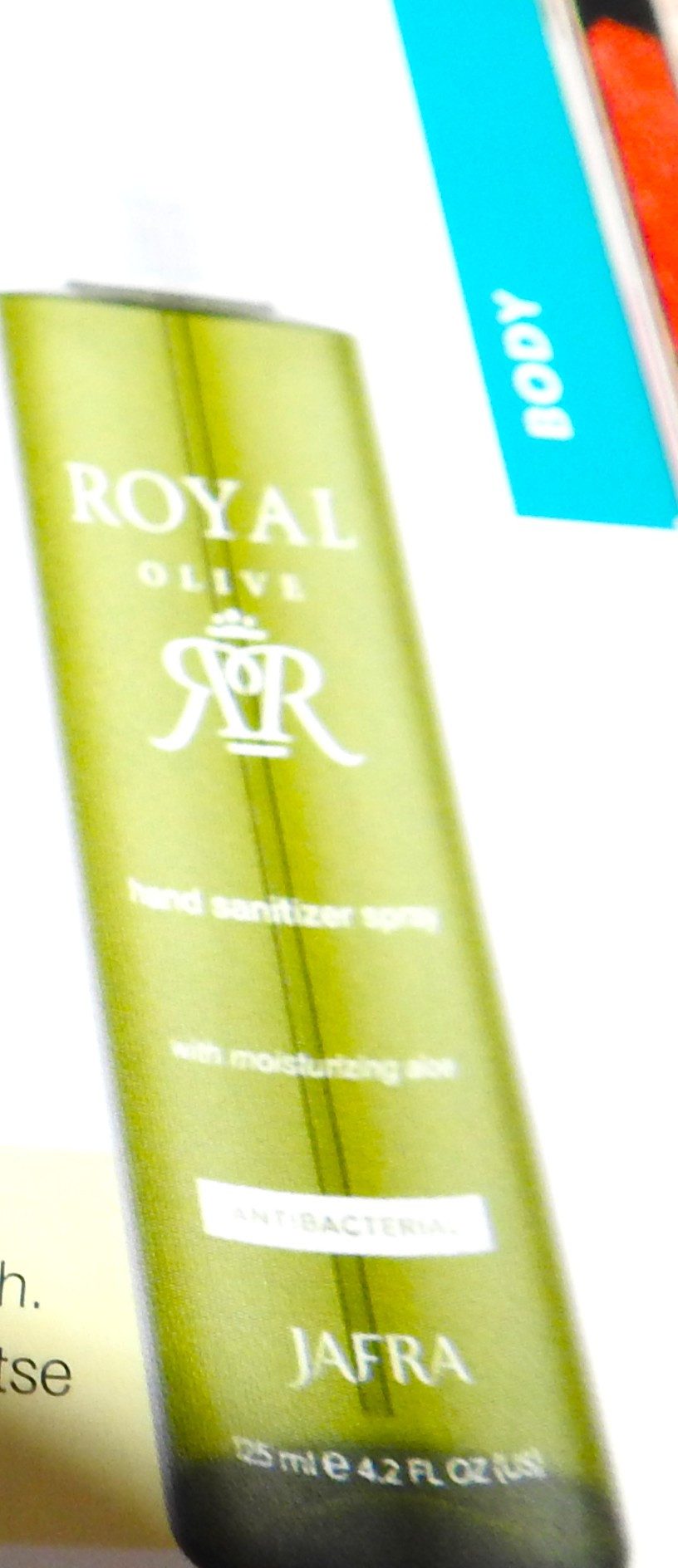 Jafra Royal Olive Hand-Desinfektionsmittel (Royal Olive Sparsam im Gebrauch)