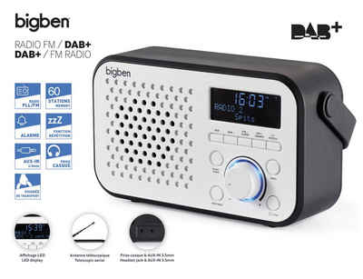 BigBen Bigben DAB+ Radio TR24 weiß AU365061 Kompaktanlage