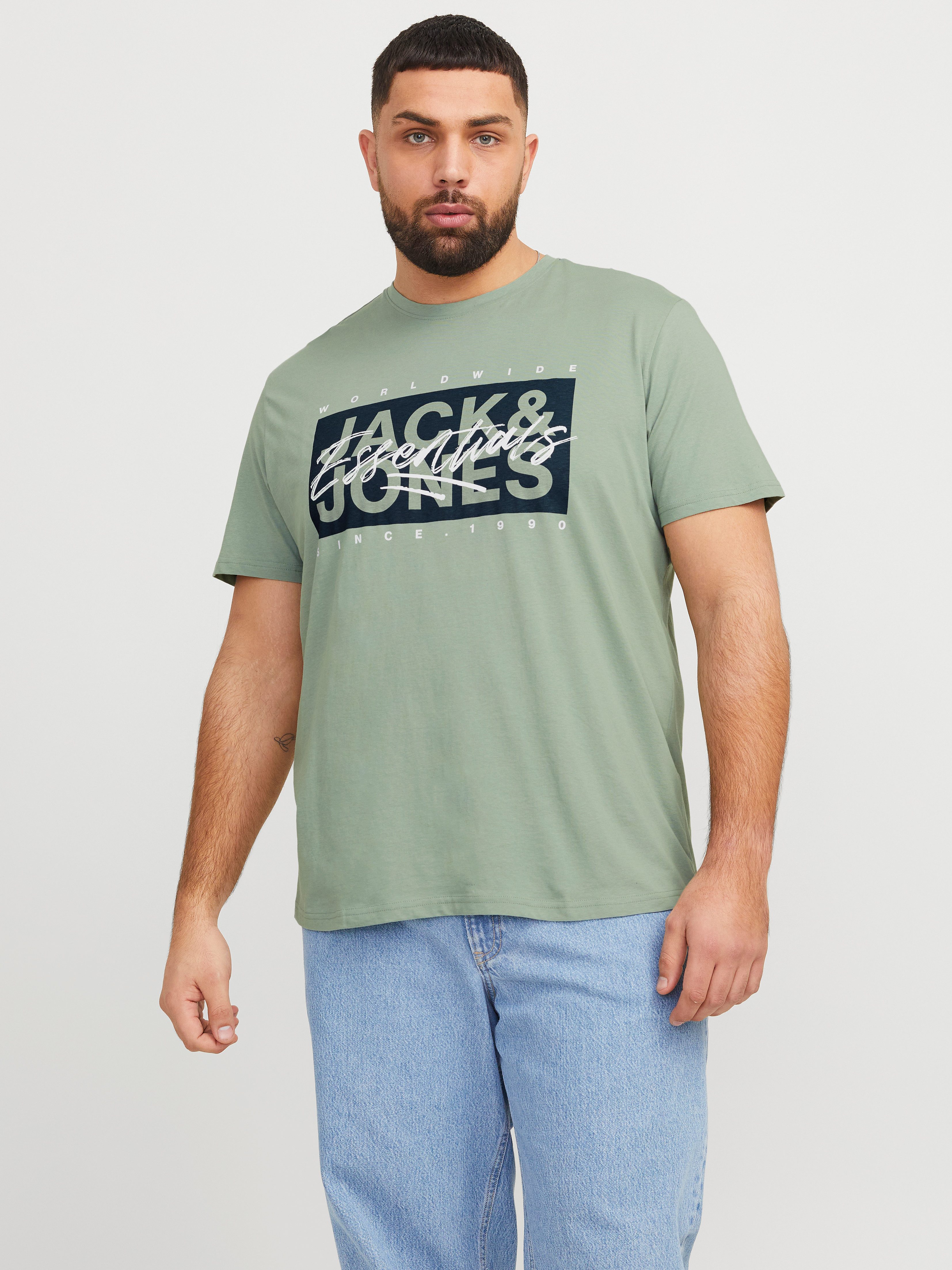 Rundhalsshirt JJCOLTON TEE SS CREW NECK PLS