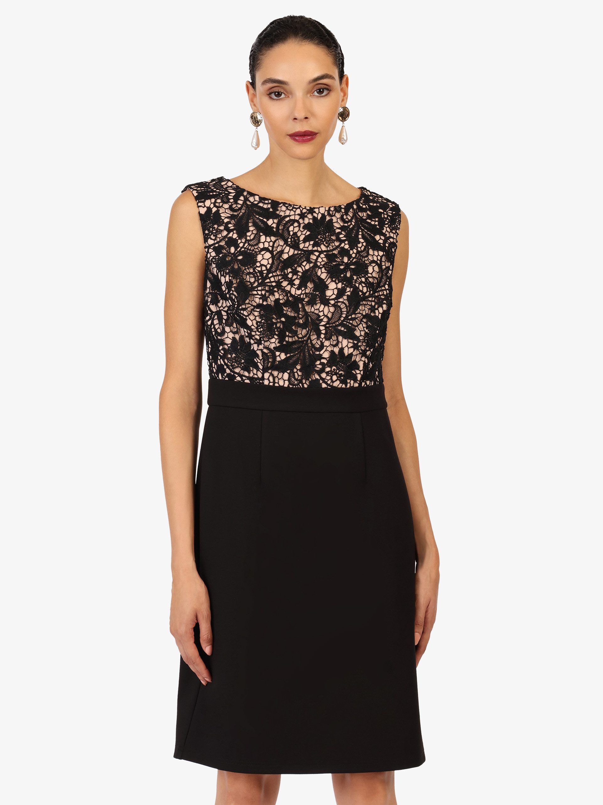 Kraimod Cocktailkleid mit floraler Spitzenoptik günstig online kaufen