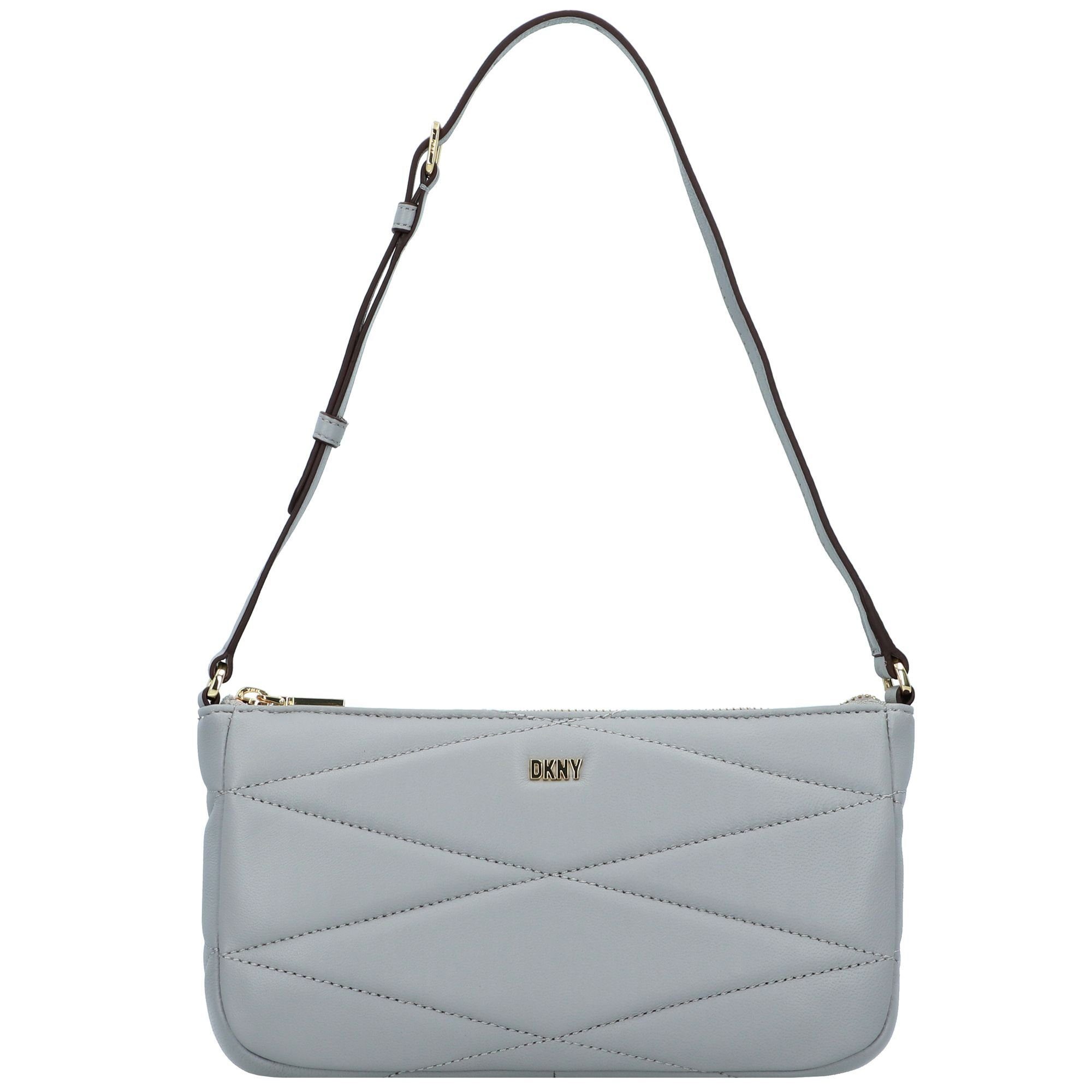 DKNY Eve, grey melange Kunstleder Schultertasche