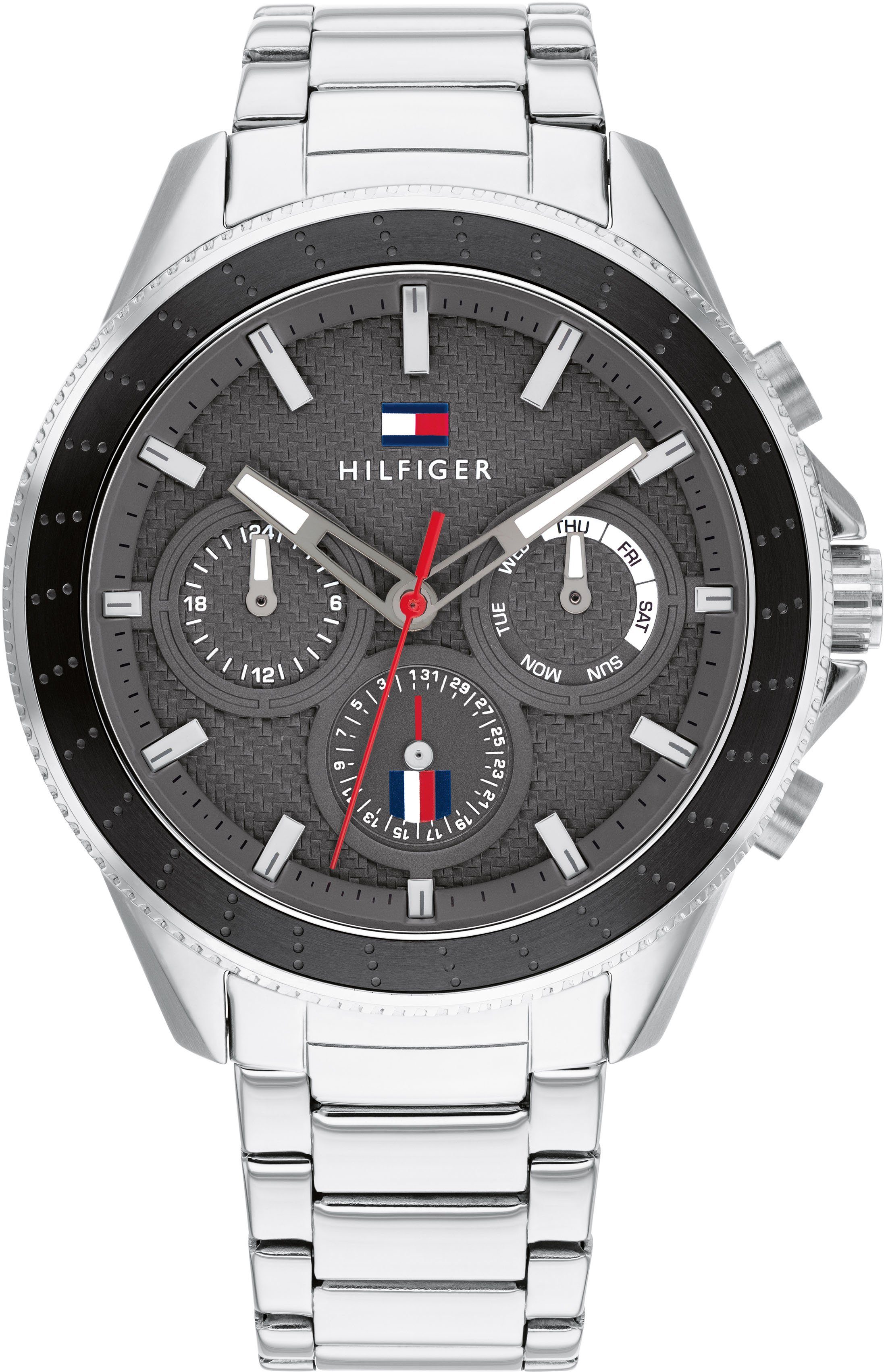 [Empfohlene Sonderfunktion] Tommy Hilfiger 1791857 SPORT, Multifunktionsuhr