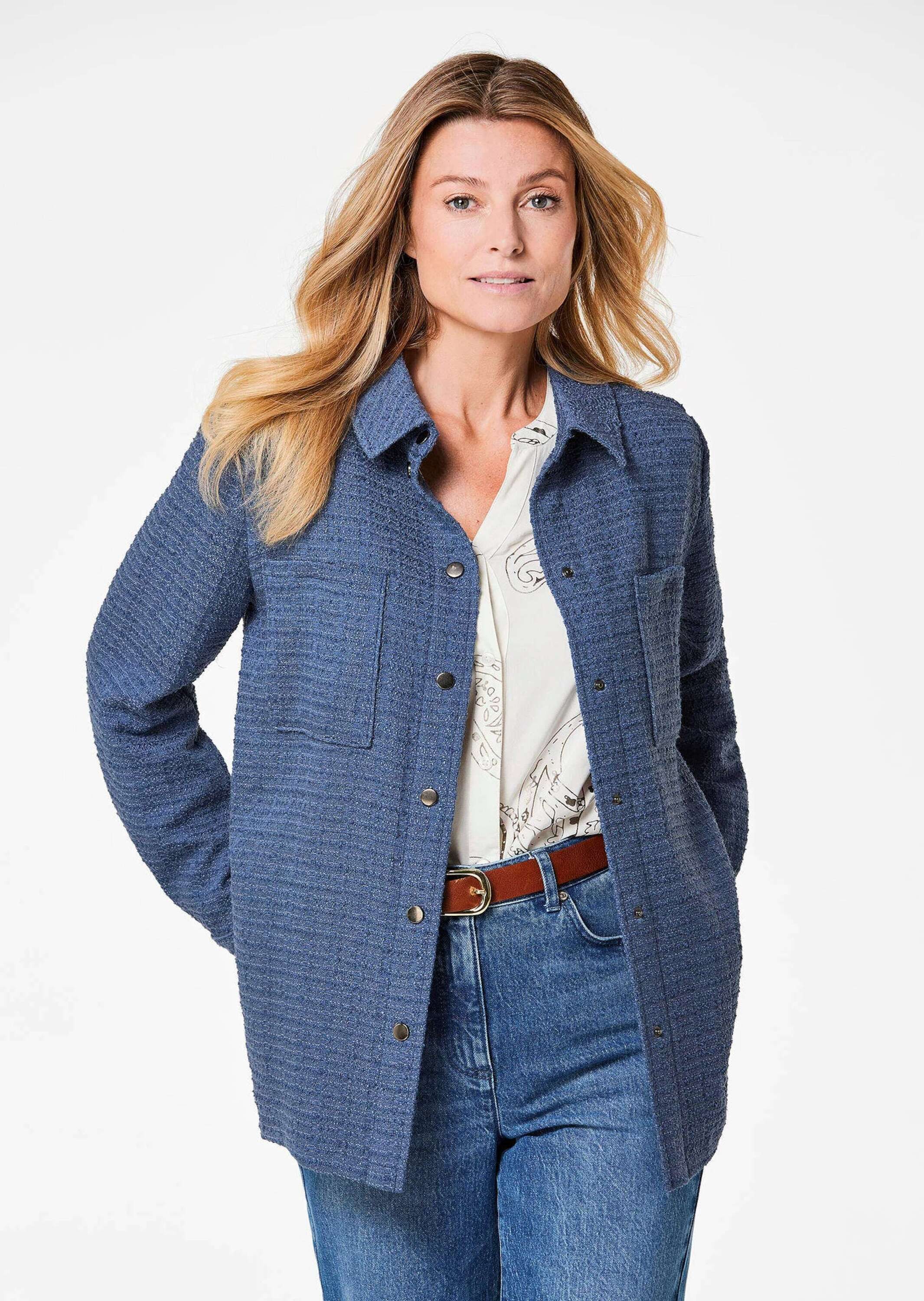 Hemdbluse Kurzgröße: Hemdjacke