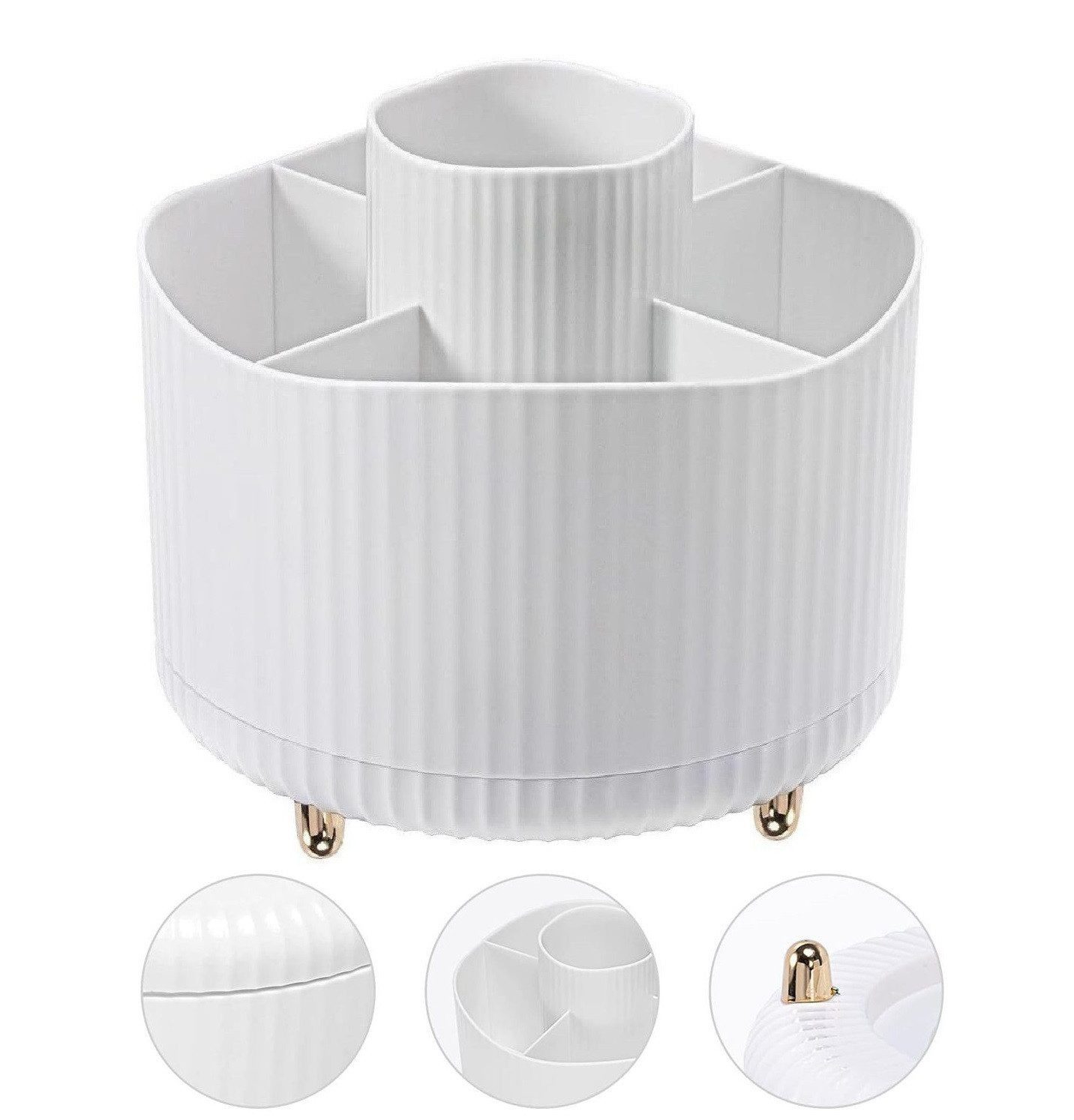Welikera Aufbewahrungskorb Kosmetik Organizer,360°Drehbarer Kosmetikbox für günstig online kaufen