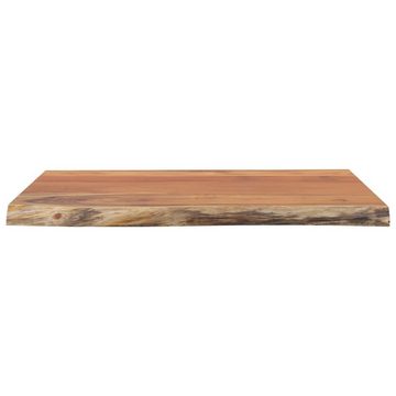 vidaXL Beistelltisch Beistelltisch 40x40x2,5 cm Massivholz Akazie Naturkante (1-St)