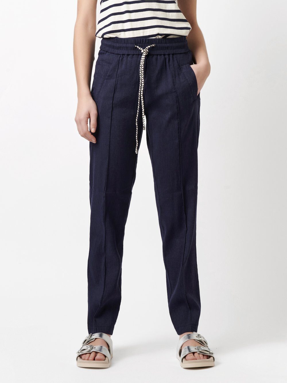ROSNER Chinohose May_446 aus luftiger Leinenmischung günstig online kaufen