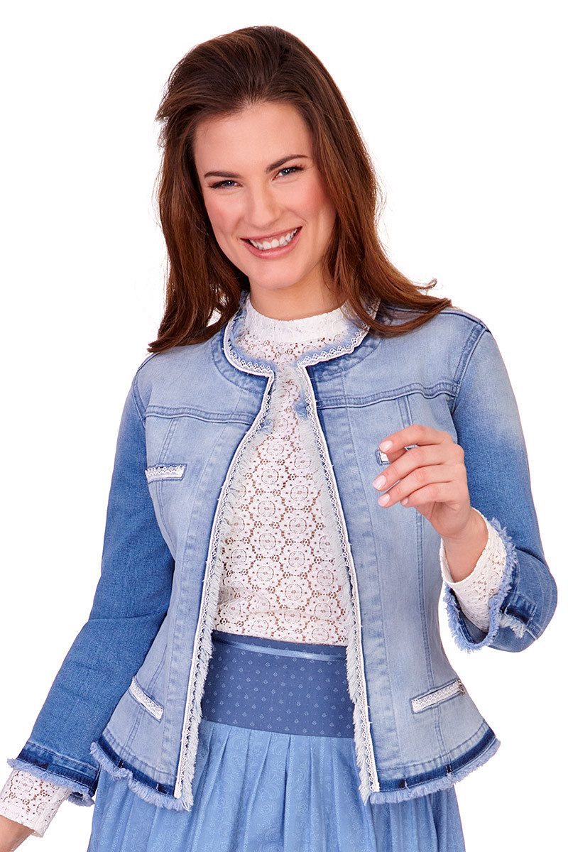 MarJo Outdoorjacke Trachtenjacke Damen - BERNA - light blue used günstig online kaufen