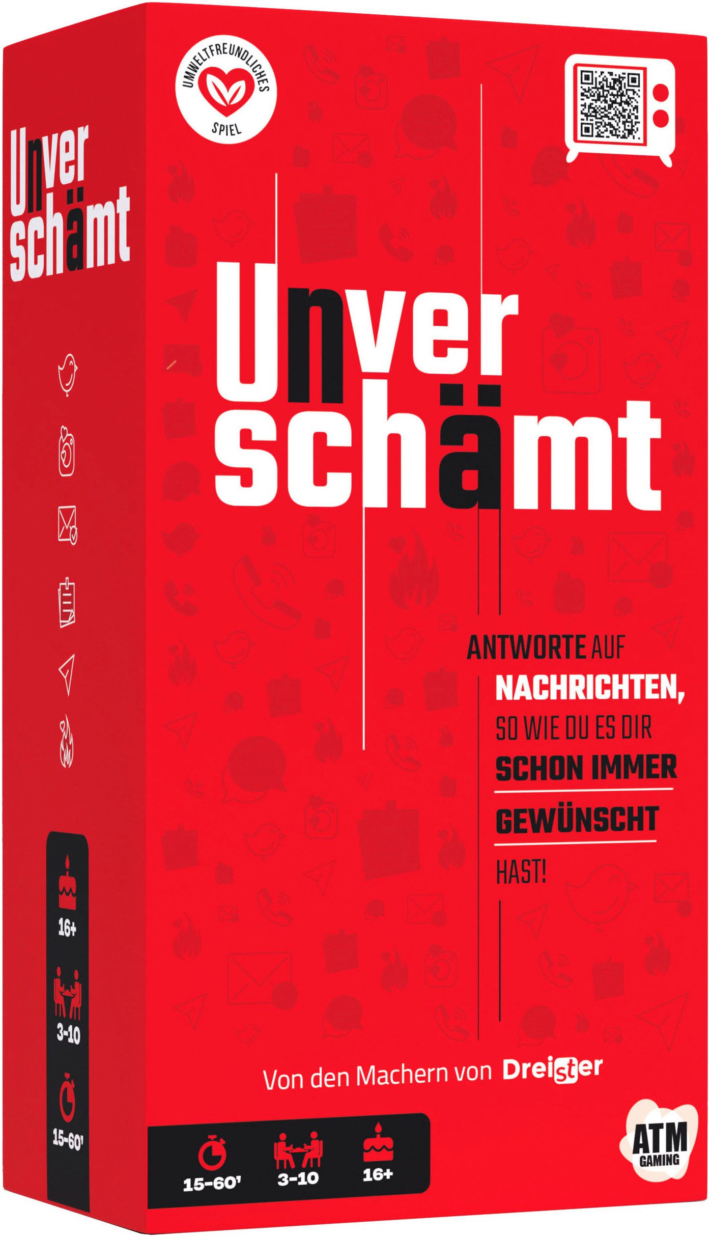 ATM GAMING Spiel Unverschämt, Familienspiel, Made in Germany