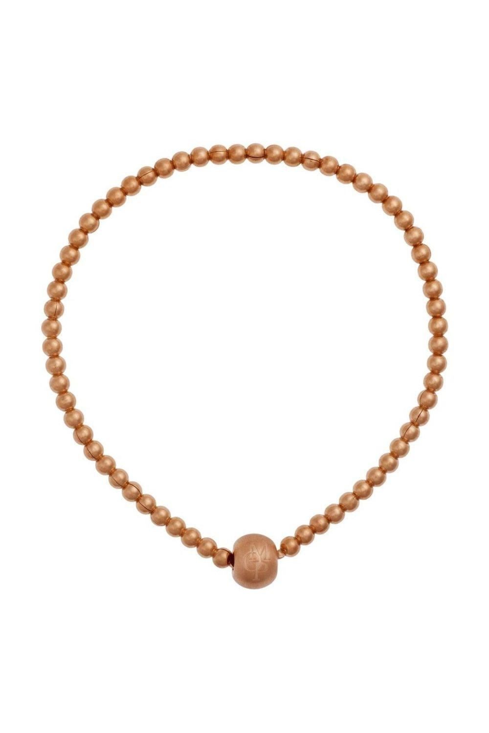 Marc O'Polo Armband Damen 925er Sterling-Silber Gold 18cm BA9190230382