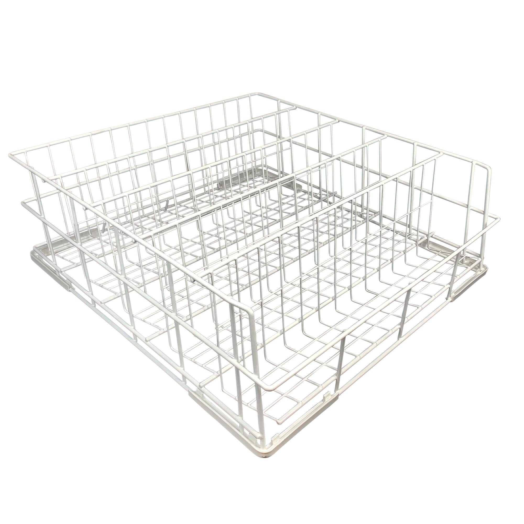Morleos Geschirrspüleinsatz GSP Gläserspülkorb Drahtgitterkorb 500x500mm 5 Reihen
